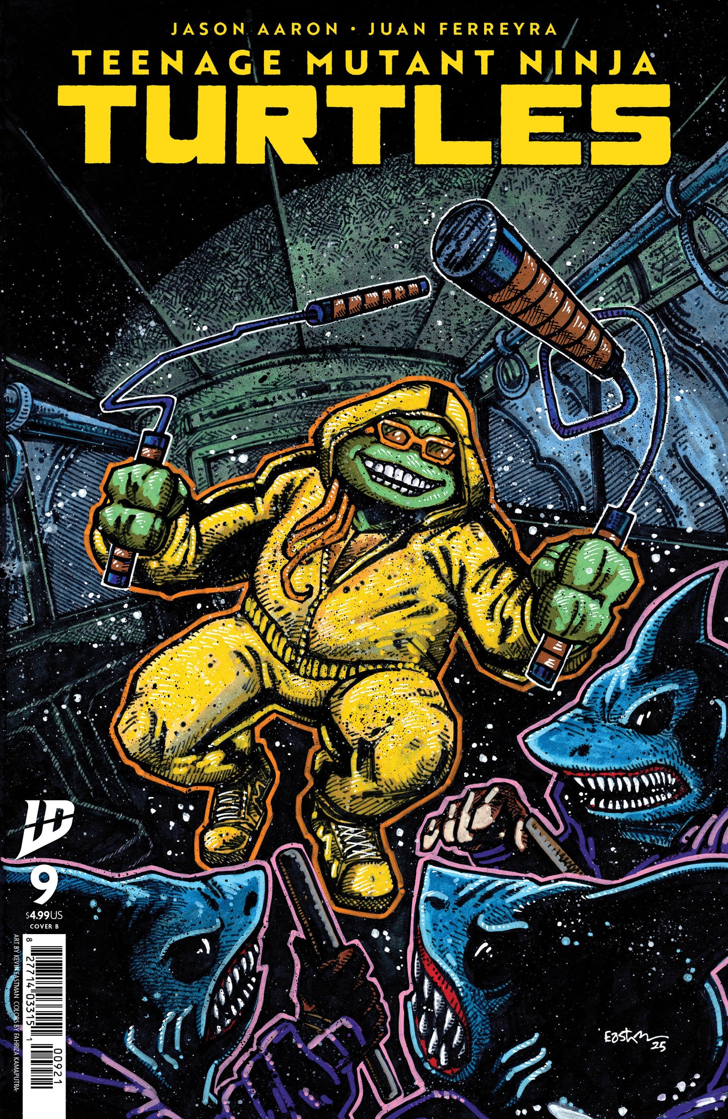 TEENAGE MUTANT NINJA TURTLES 2024 #9 COVER B EASTMAN