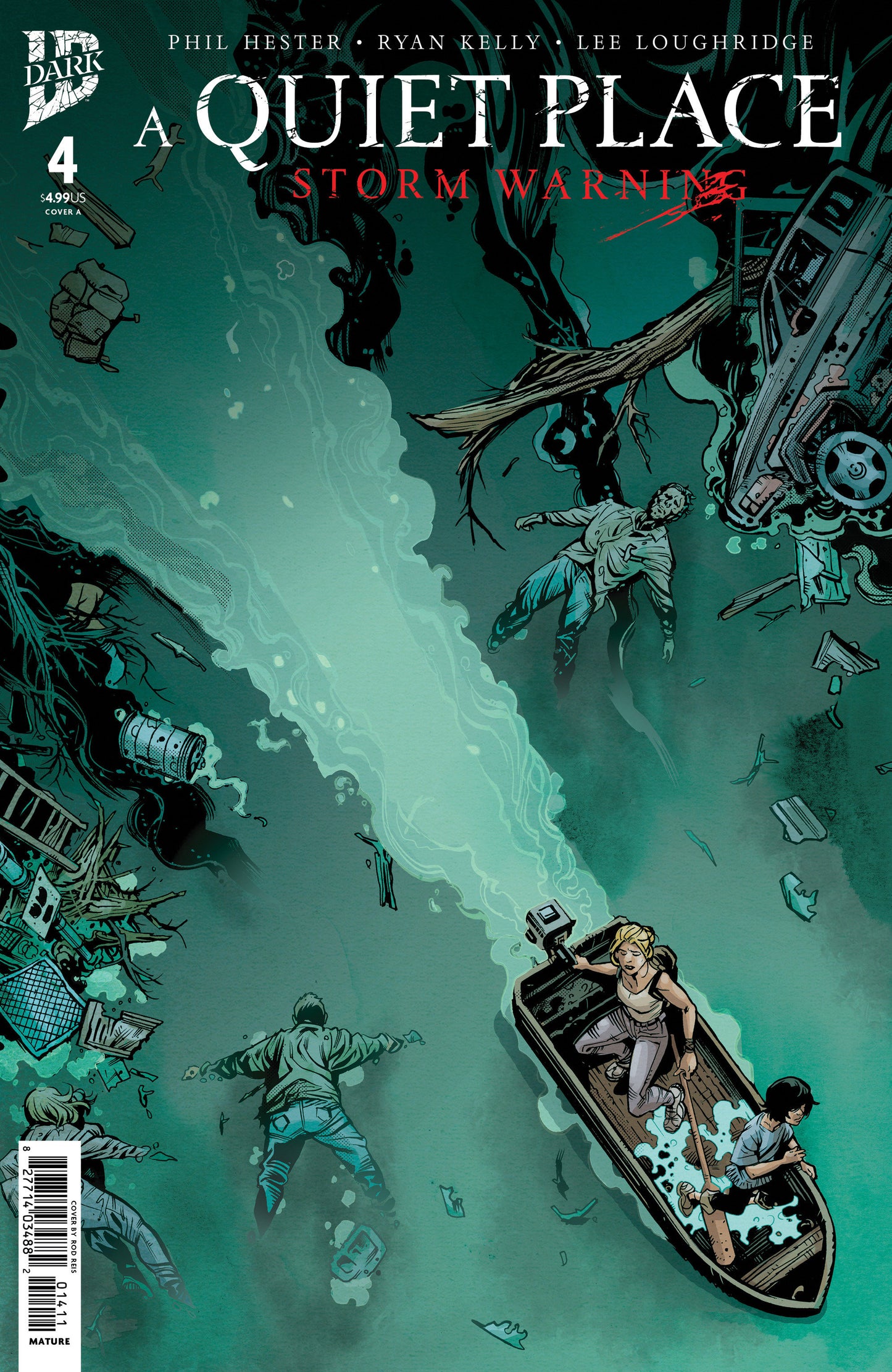 A QUIET PLACE: STORM WARNING #4 COVER A (KELLY) (IDW Publishing 2026) Comic