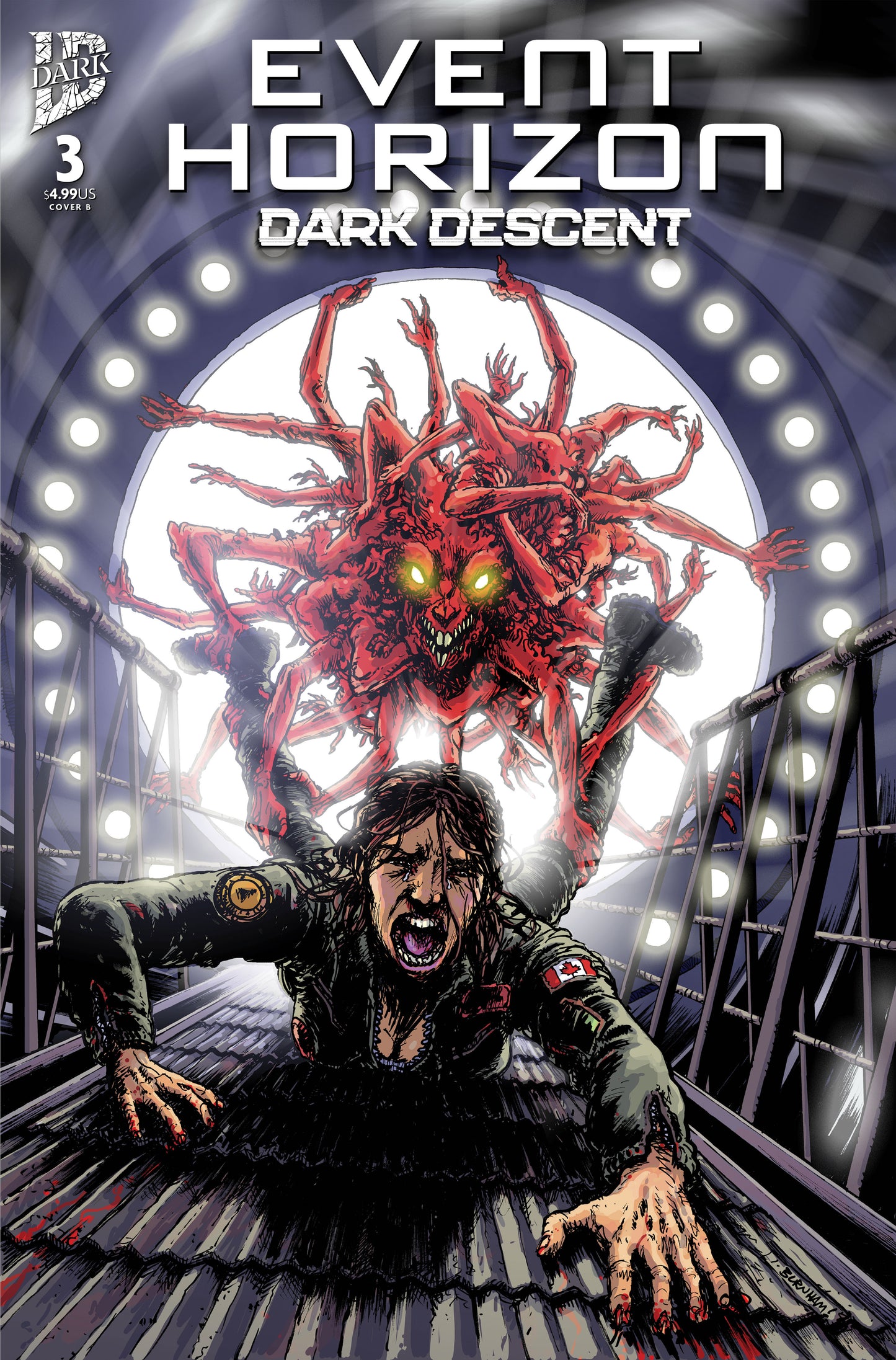EVENT HORIZON: DARK DESCENT #3 VARIANT B (BURNHAM)