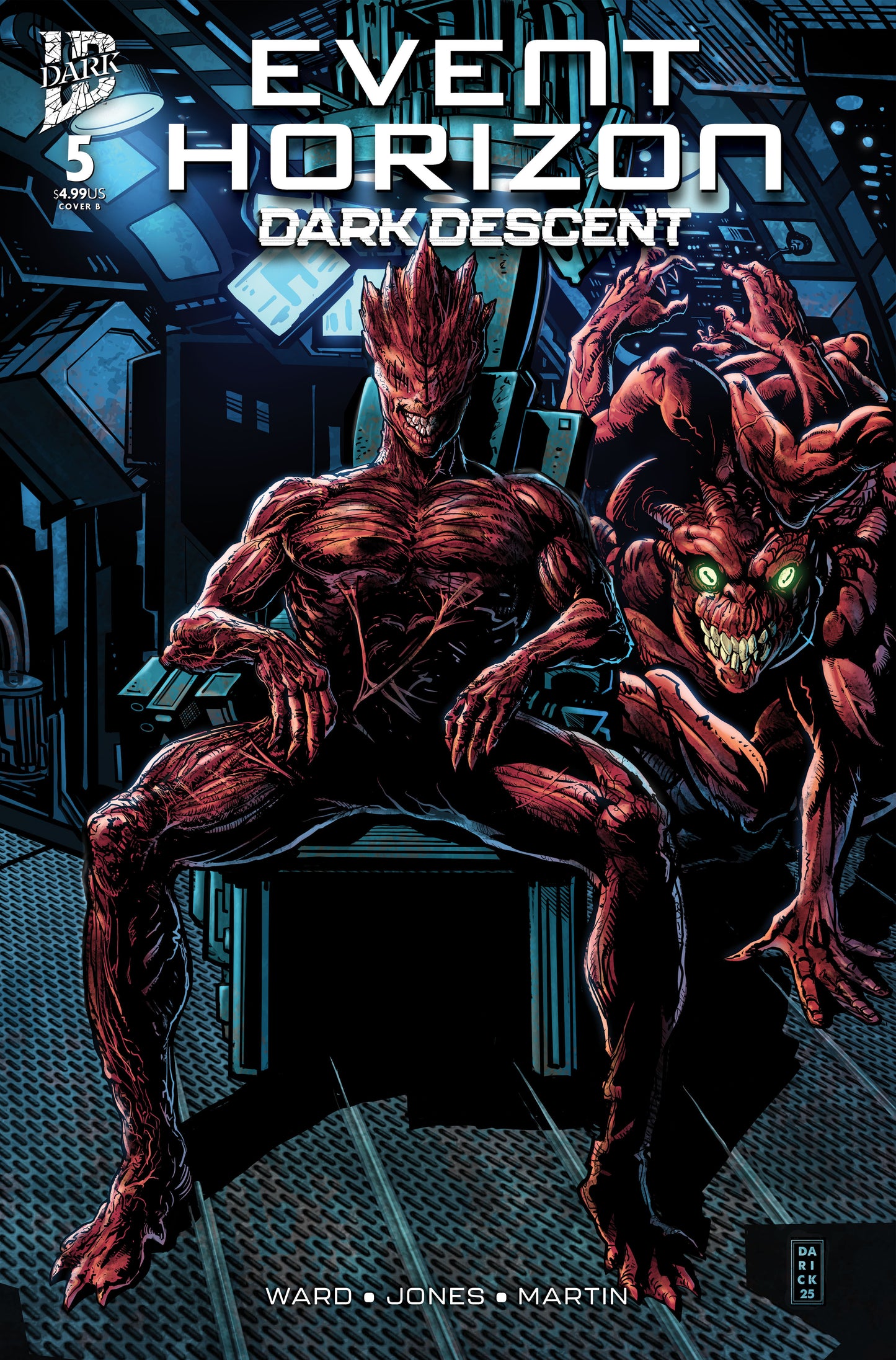 EVENT HORIZON: DARK DESCENT #5 VARIANT B (ROBERTSON) (IDW Publishing 2026) Comic
