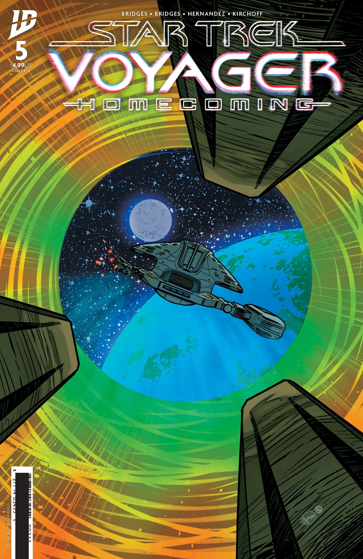 STAR TREK: VOYAGER HOMECOMING #5 COVER A (HERNANDEZ) (IDW Publishing 2026) Comic