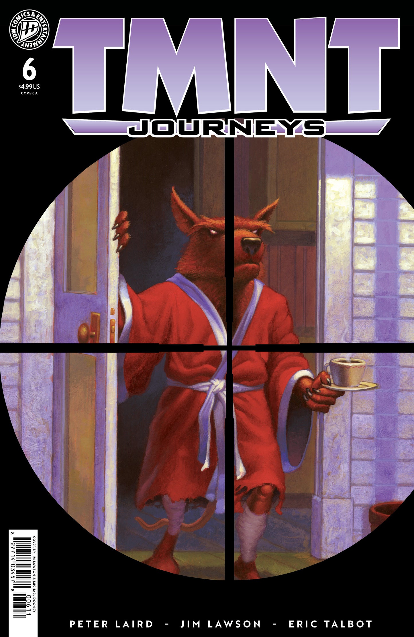 TEENAGE MUTANT NINJA TURTLES: JOURNEYS #6 COVER A (DOONEY & LAWSON) (2026) Comic