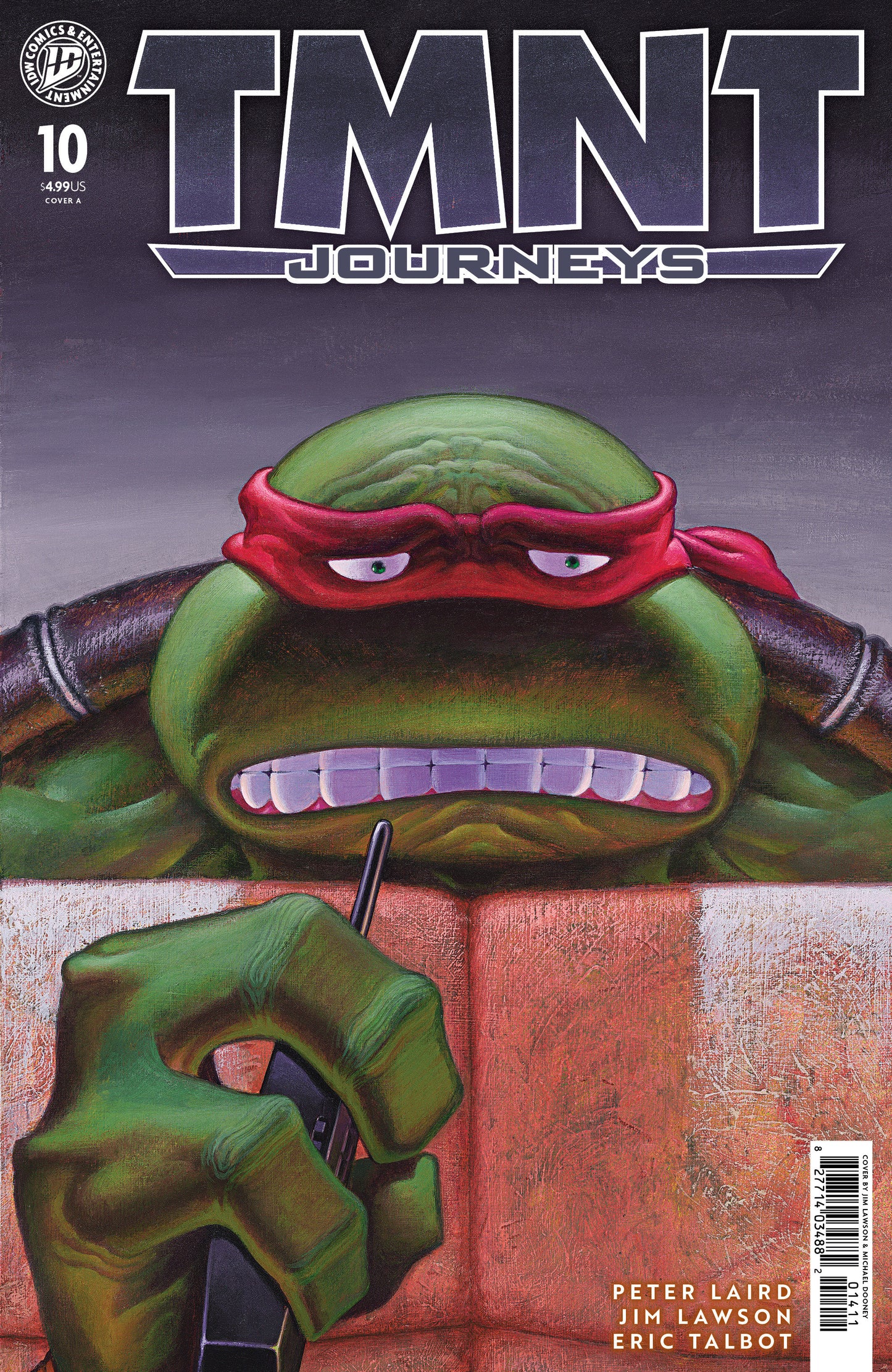 TEENAGE MUTANT NINJA TURTLES: JOURNEYS #10 COVER A (DOONEY & LAWSON)