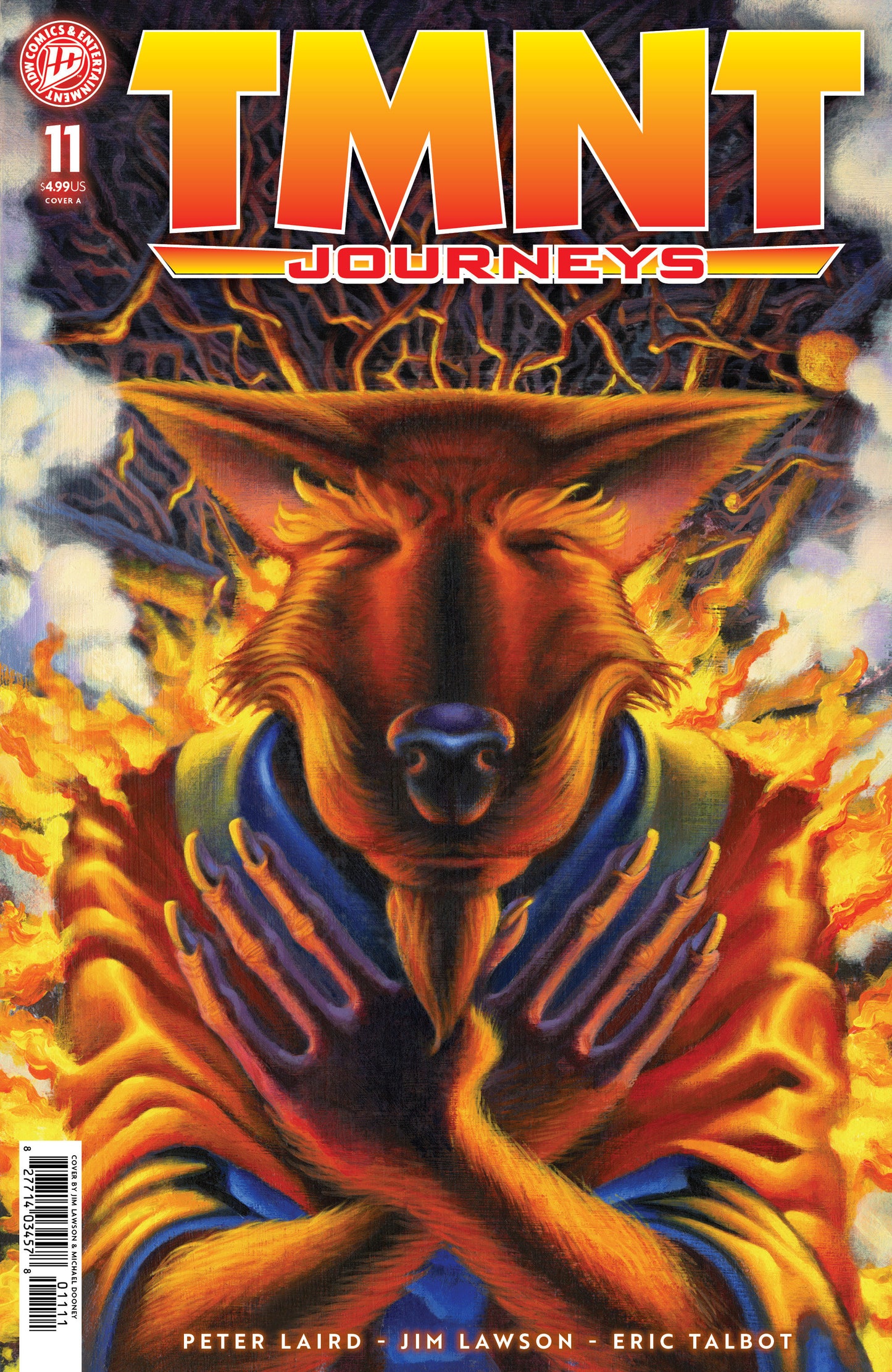 TEENAGE MUTANT NINJA TURTLES: JOURNEYS #11 COVER A (DOONEY & LAWSON)