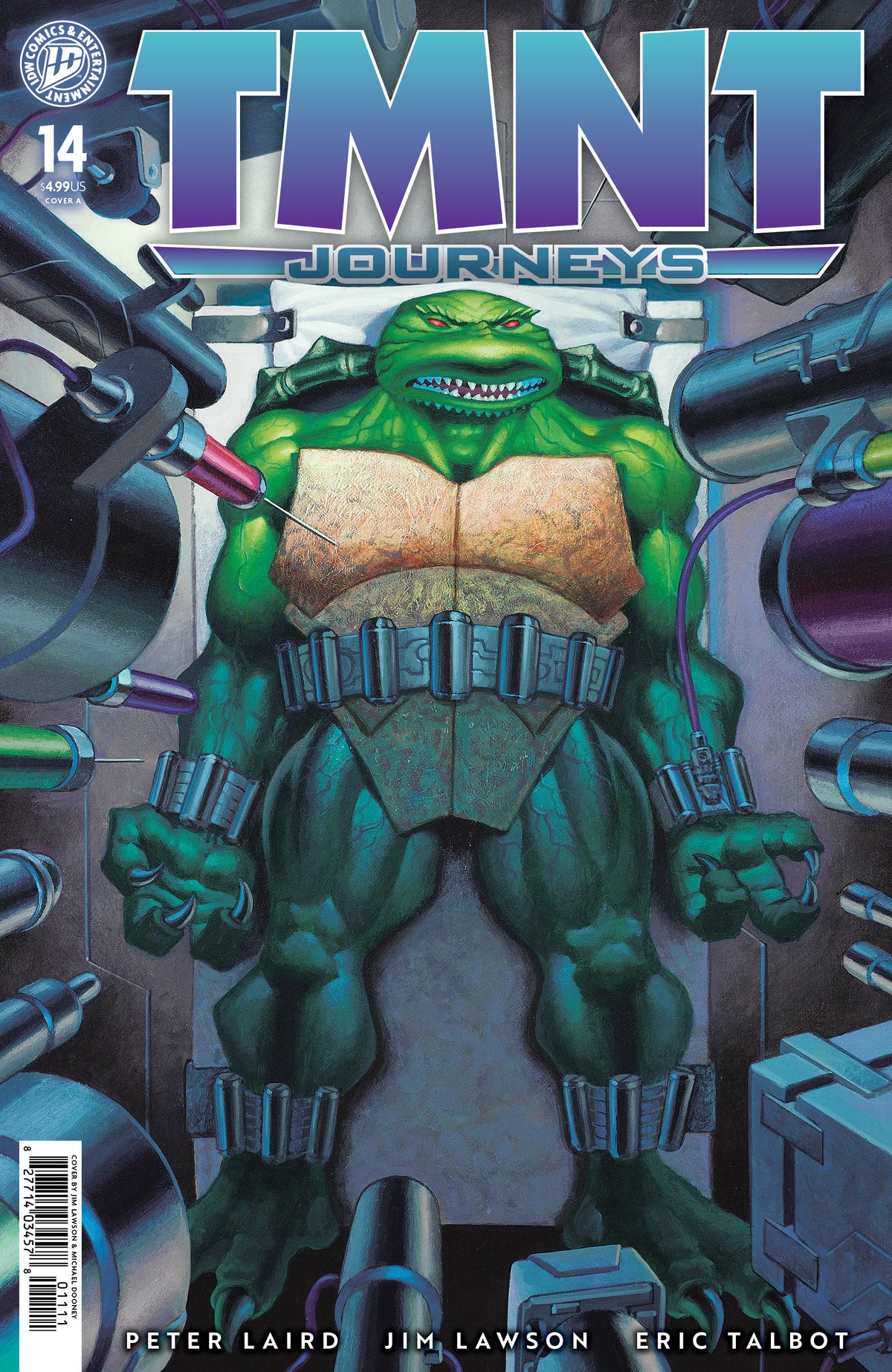 TEENAGE MUTANT NINJA TURTLES: JOURNEYS #14 COVER A (DOONEY & LAWSON)