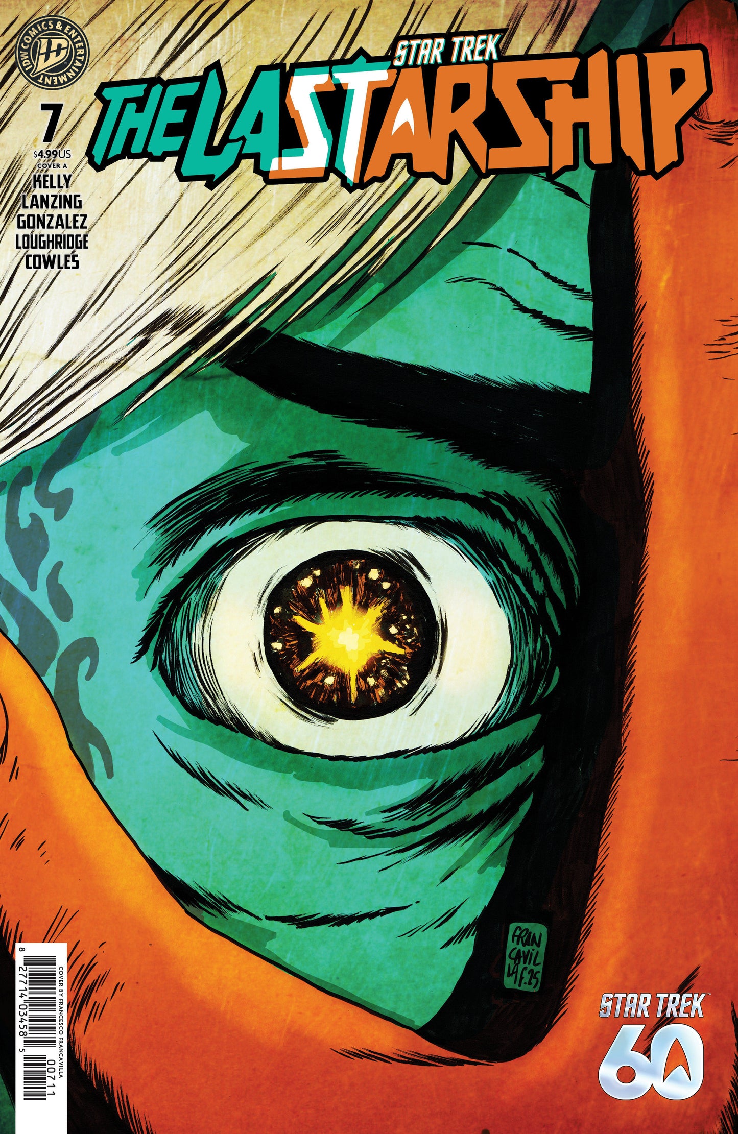 STAR TREK: THE LAST STARSHIP #7 COVER A (FRANCAVILLA) (IDW 2026) Comic