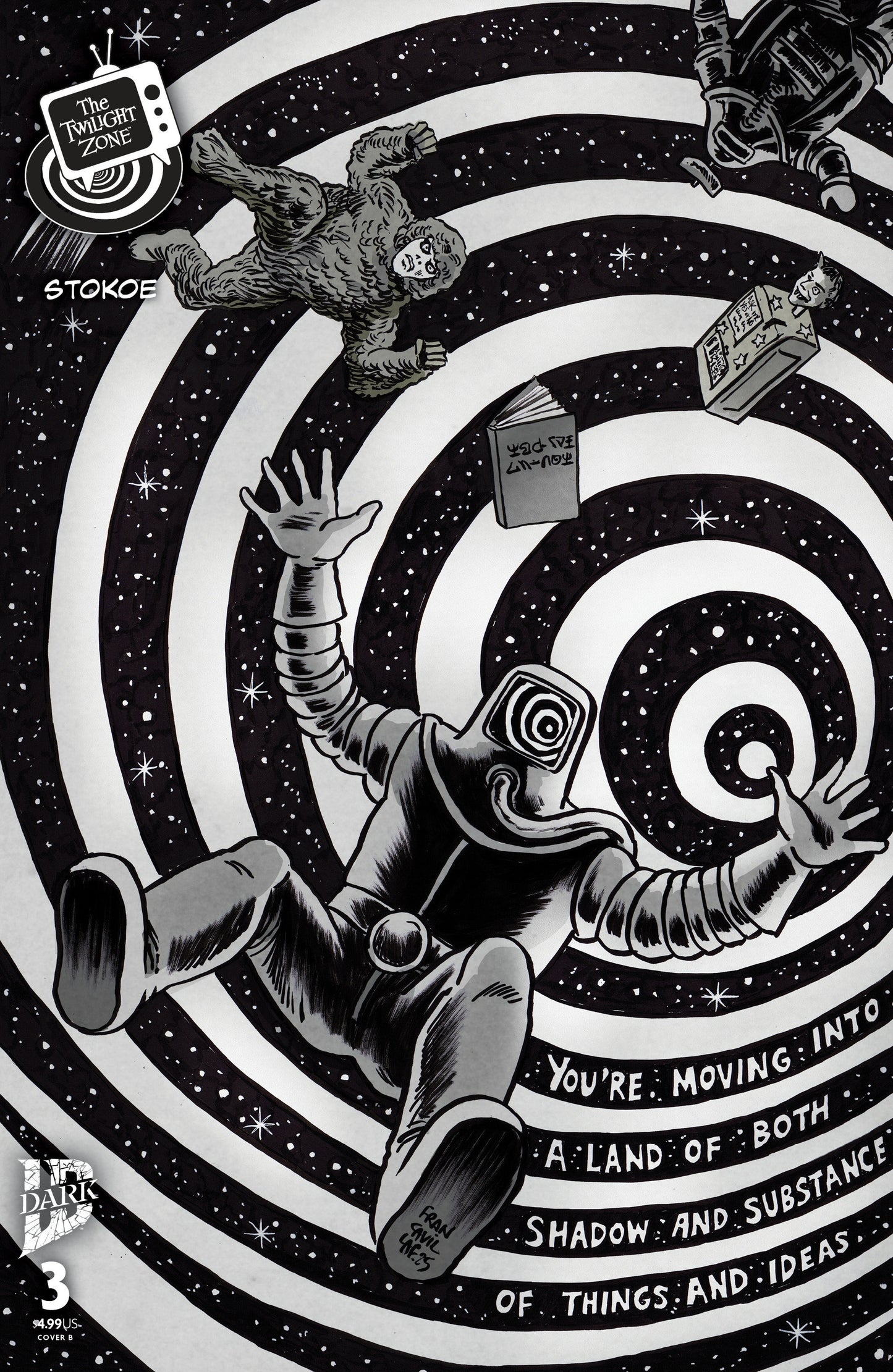 THE TWILIGHT ZONE #3 VARIANT B (IDW Publishing 2026) 1st Print Comic