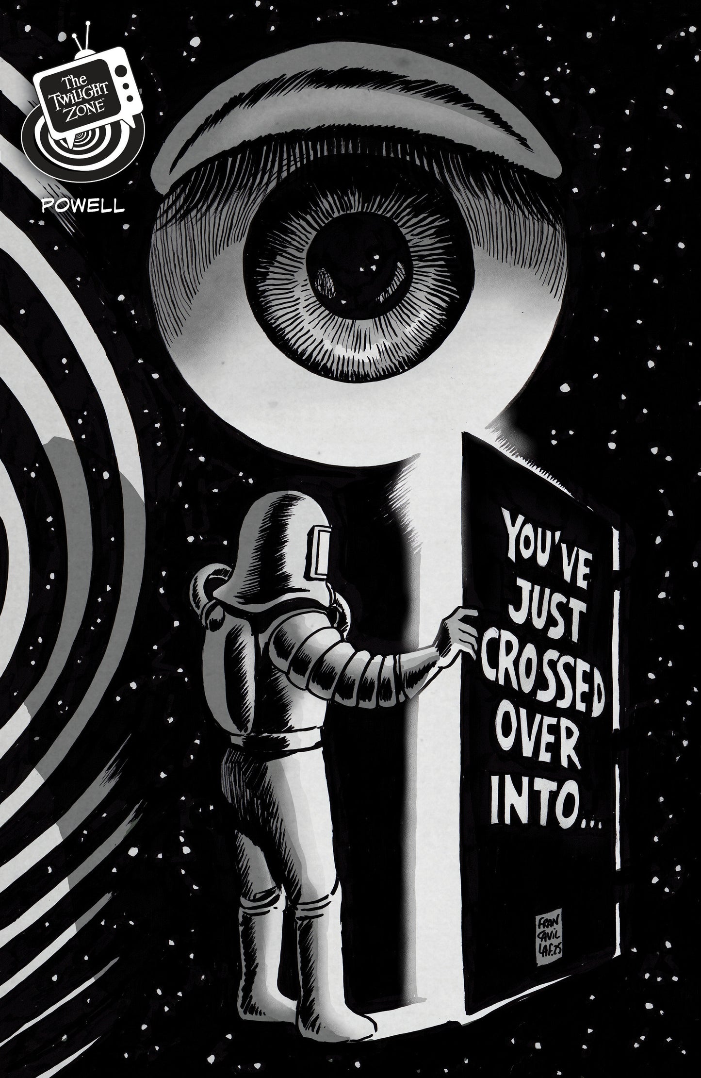 THE TWILIGHT ZONE #4 VARIANT B (FRANCAVILLA CONNECTING COVER) (IDW 2026) Comic