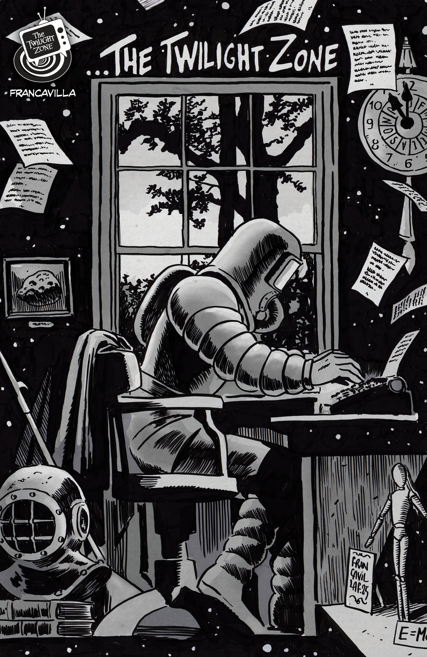 THE TWILIGHT ZONE #5 VARIANT B (FRANCAVILLA CONNECTING COVER) (IDW 2026) Comic