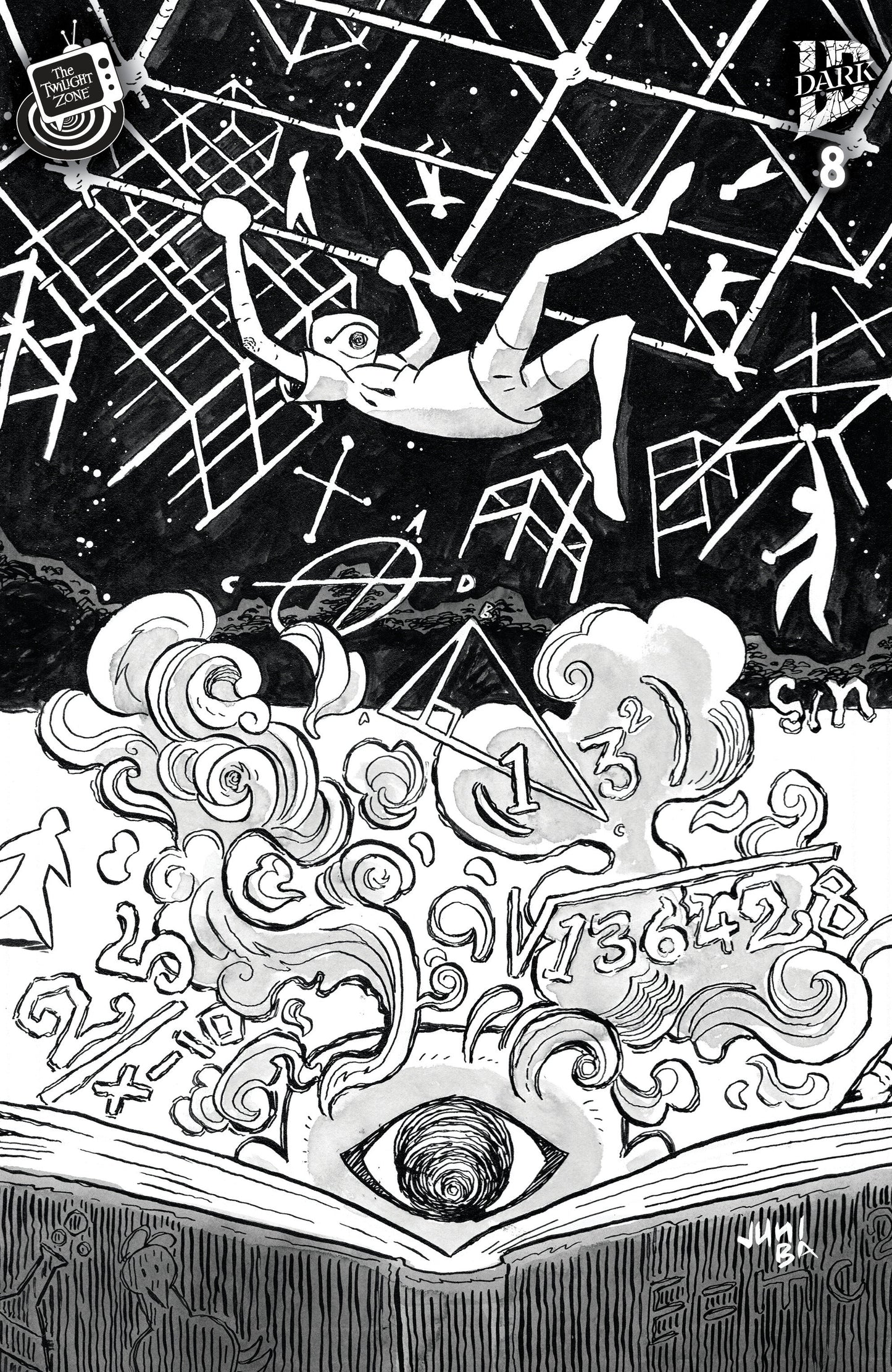 THE TWILIGHT ZONE #8 VARIANT B (BA CONNECTING COVER) (IDW Publishing 2026) Comic