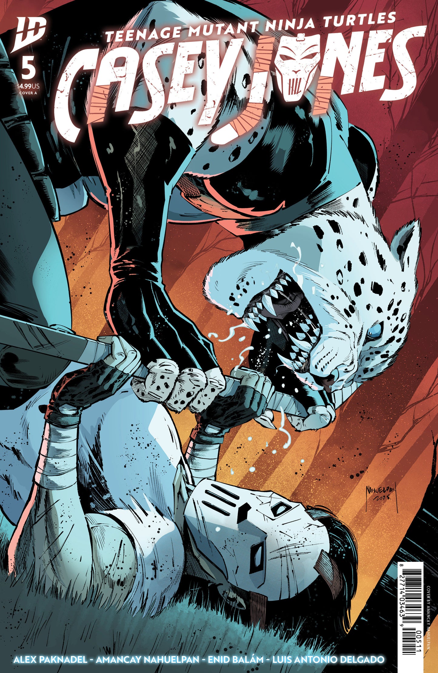 TEENAGE MUTANT NINJA TURTLES: CASEY JONES #5 COVER A (NAHUELPAN) (2026) Comic
