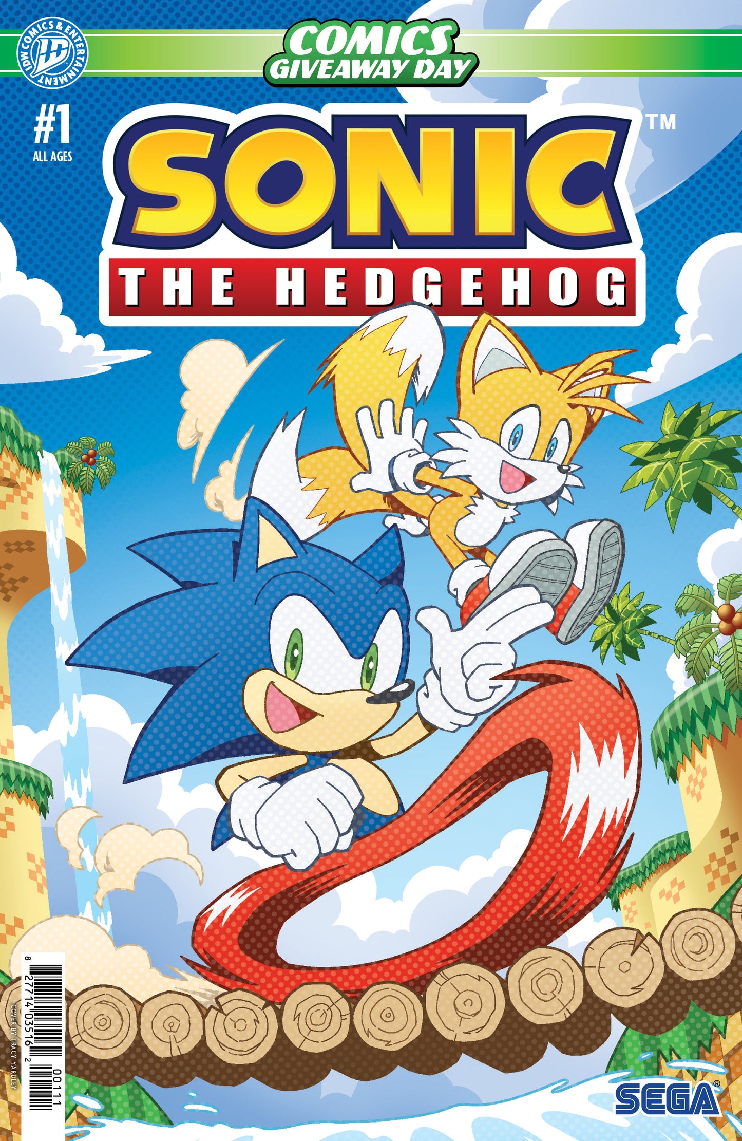 FREE COMIC BOOK DAY / COMICS GIVEAWAY DAY 2026 SONIC THE HEDGEHOG #1: COVER A (YARDLEY)