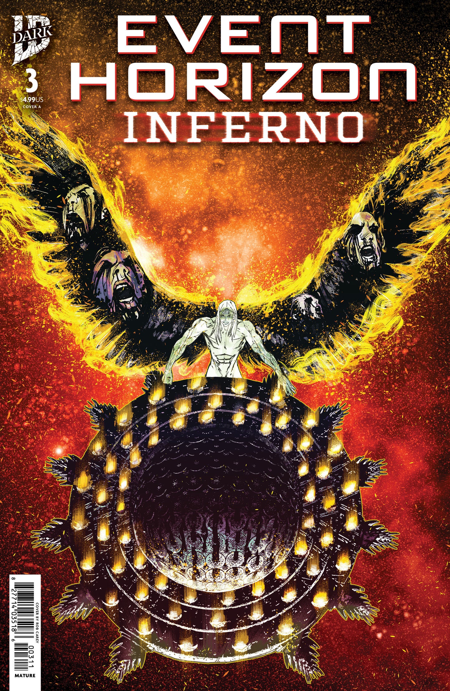 EVENT HORIZON: INFERNO #3 COVER A (CAREY) (IDW Publishing 2026) 1st Print Comic