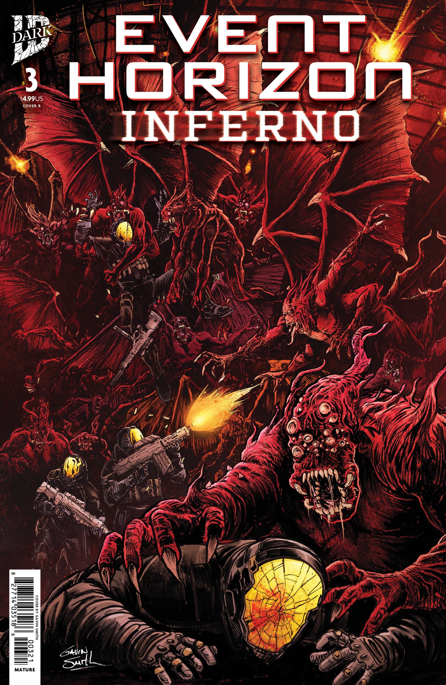 EVENT HORIZON: INFERNO #3 VARIANT B (SMITH) (IDW Publishing 2026) Comic