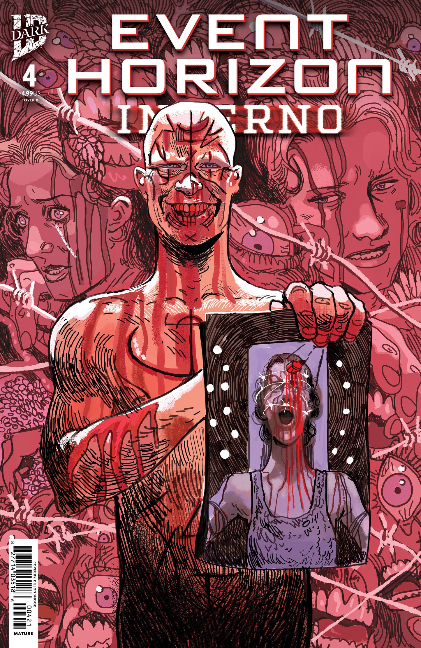EVENT HORIZON: INFERNO #4 VARIANT B (SNOOK) (IDW Publishing 2026) Comic