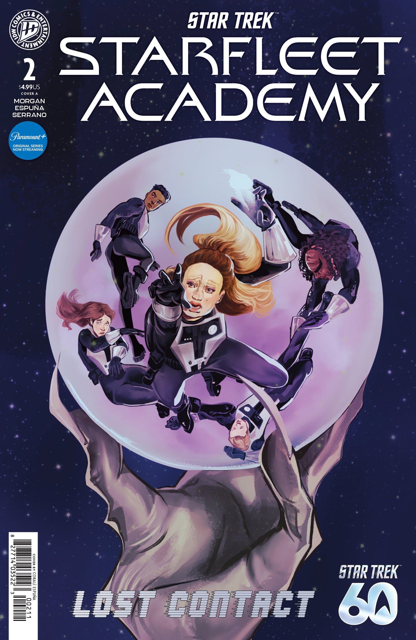STAR TREK: STARFLEET ACADEMY LOST CONTACT #2 COVER A (ESPUNA) (IDW 2026) Comic