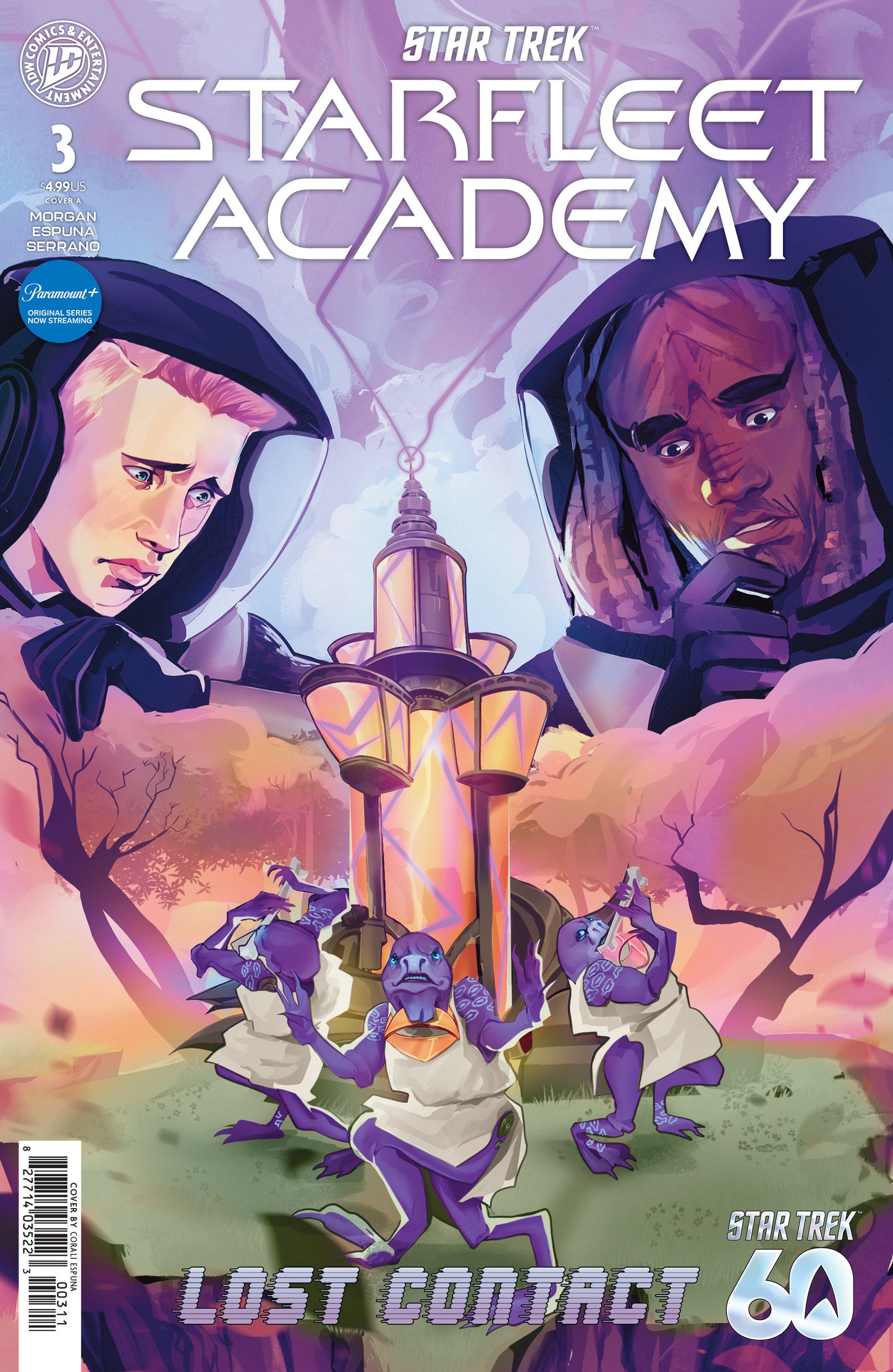 STAR TREK: STARFLEET ACADEMY LOST CONTACT #3 COVER A (ESPUNA) (IDW 2026) Comic