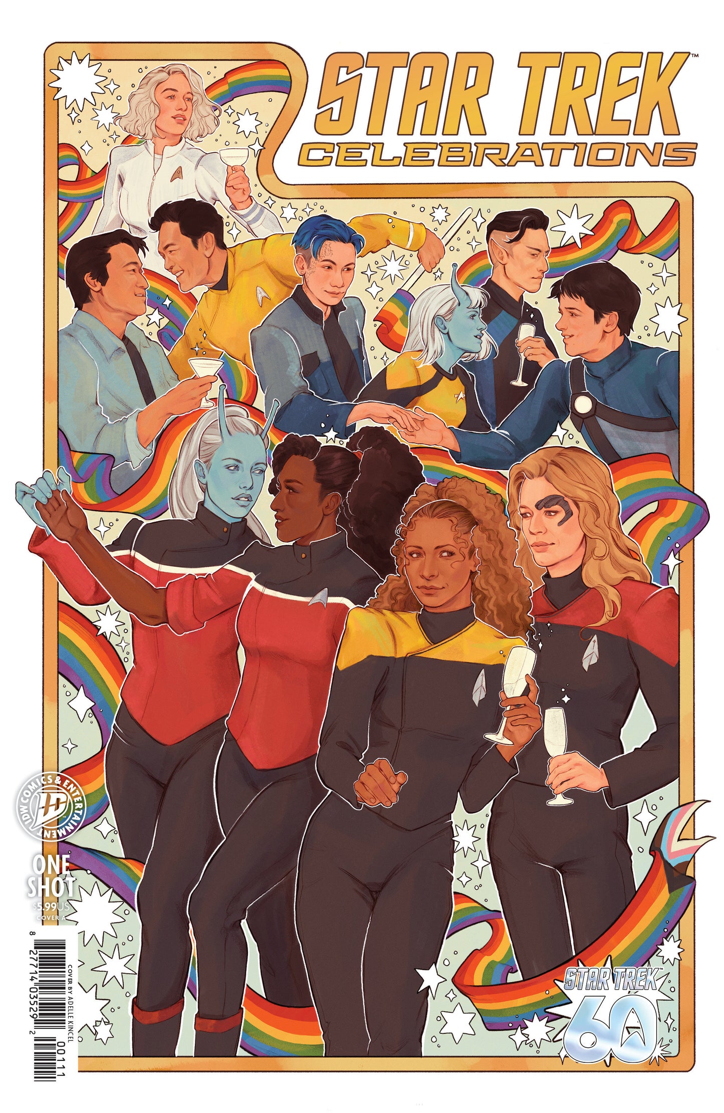 STAR TREK: CELEBRATIONS 2026 COVER A (KINCEL) (IDW Publishing 2026) Comic