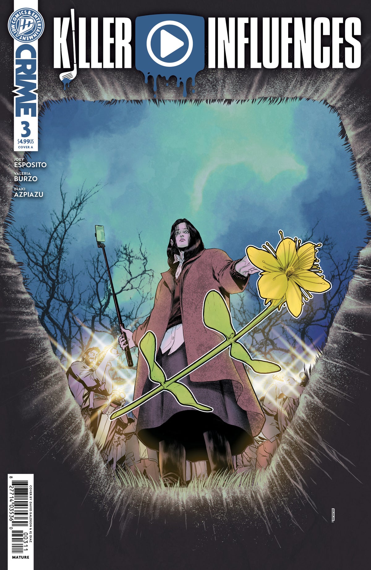 KILLER INFLUENCES #3 COVER A (BALDEON) (IDW Publishing 2026) 1st Print Comic