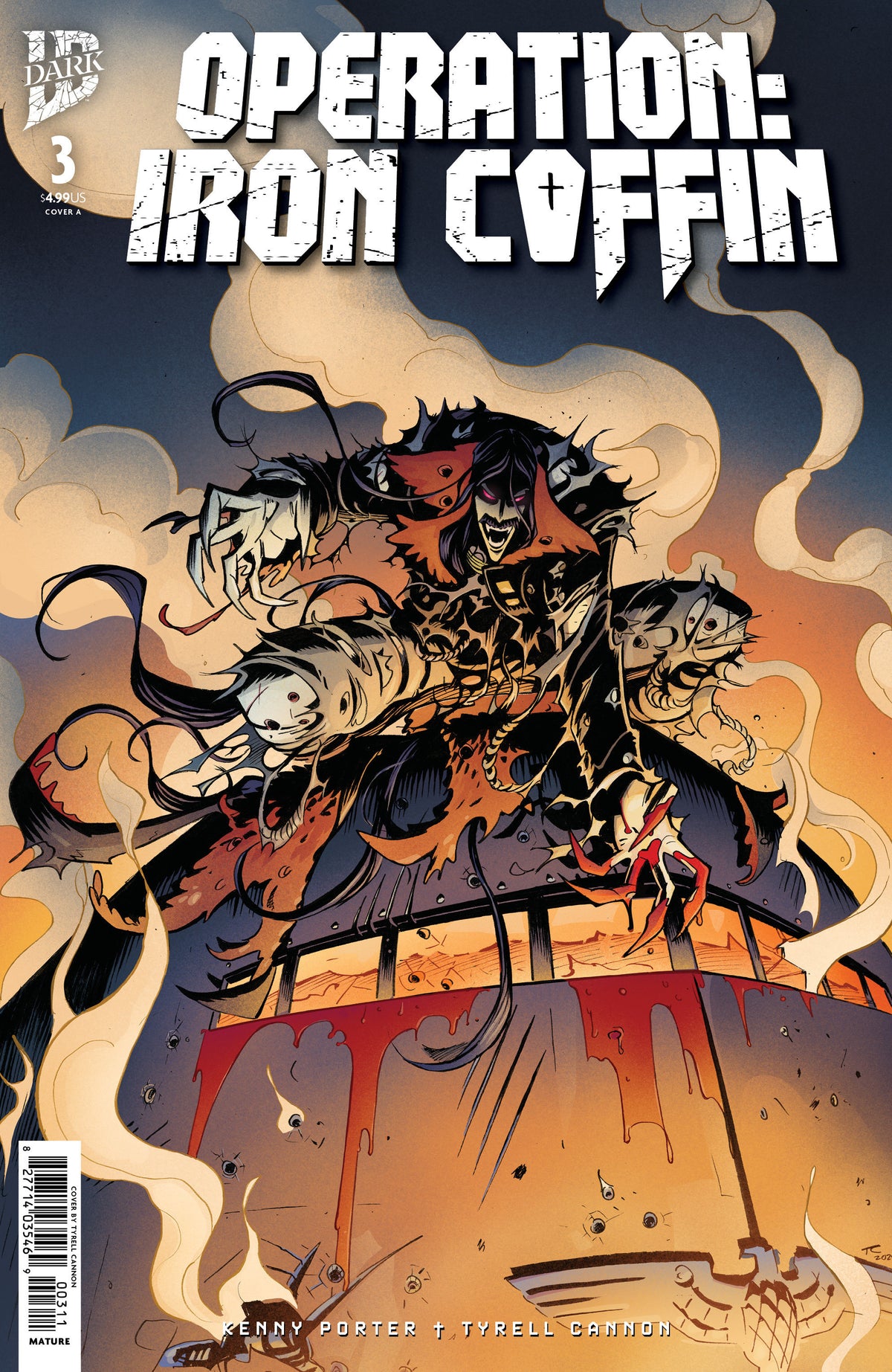 OPERATION: IRON COFFIN #3 COVER A (CANNON) (IDW Publishing 2026) 1st Print Comic