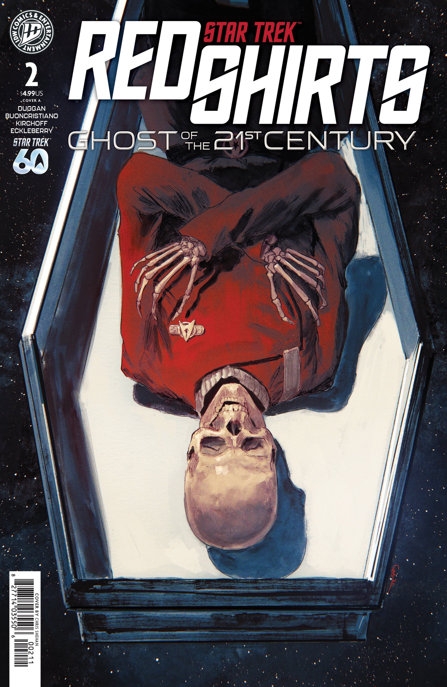 STAR TREK: RED SHIRTS GHOST OF THE 21ST CENTURY #2 COVER A (SHEHAN) (2026) Comic