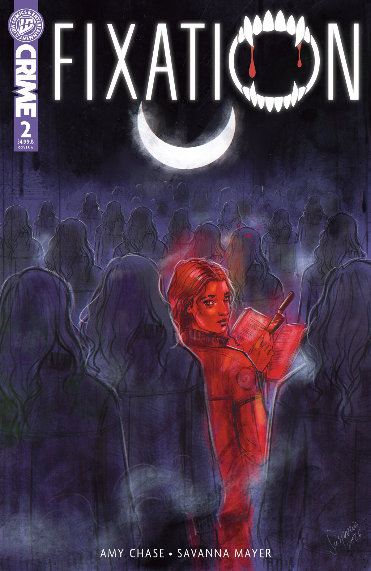 FIXATION #2 COVER A (VILCHEZ) (IDW Publishing 2026) 1st Print Comic