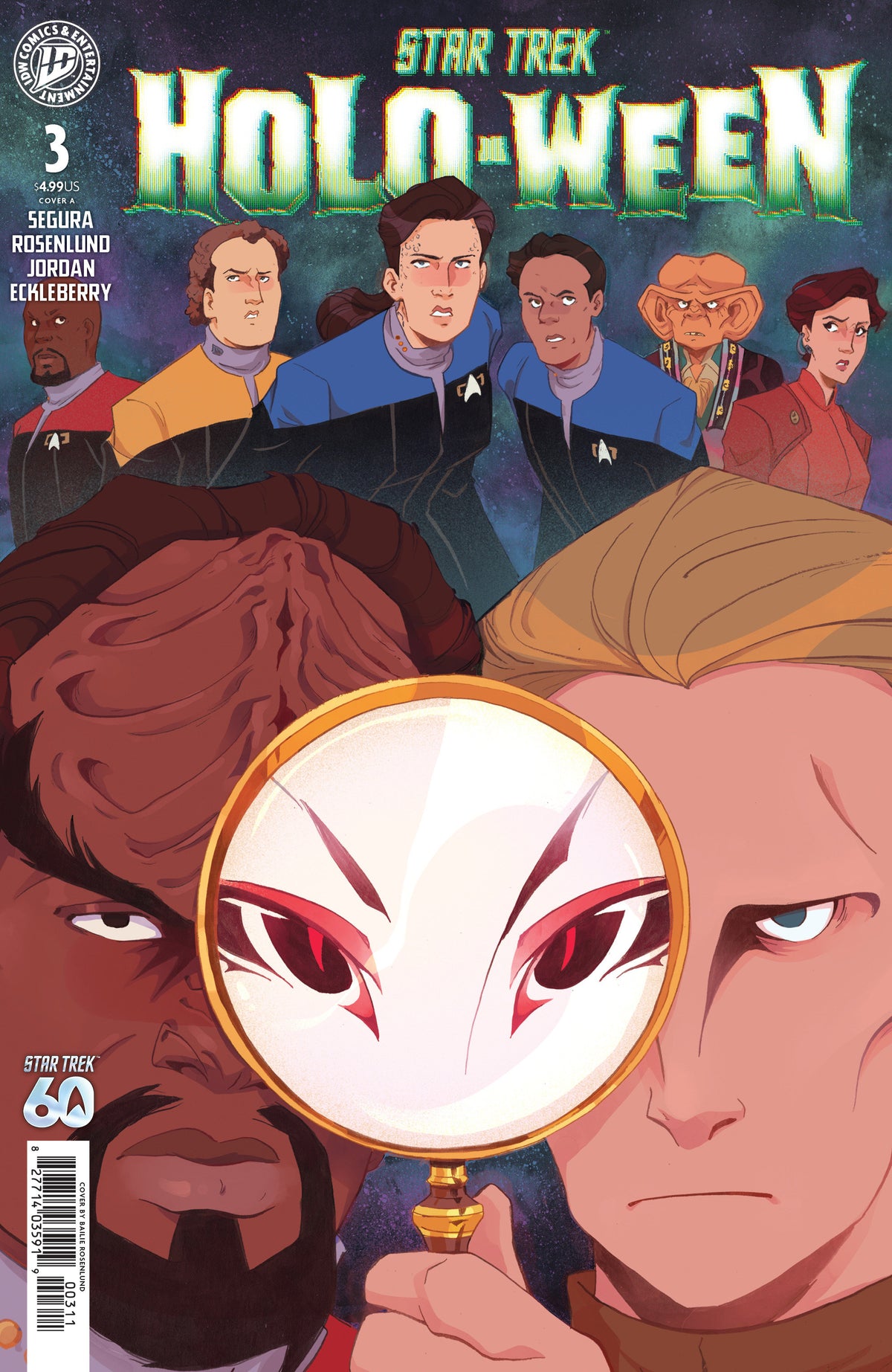STAR TREK: HOLO WEEN II #3 COVER A (ROSENLUND) (IDW Publishing 2026) Comic