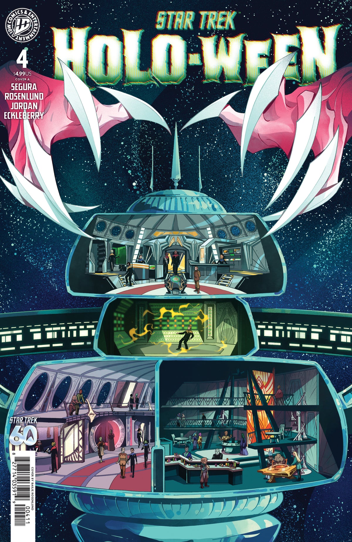 STAR TREK: HOLO WEEN II #4 COVER A (ROSENLUND) (IDW Publishing 2026) Comic