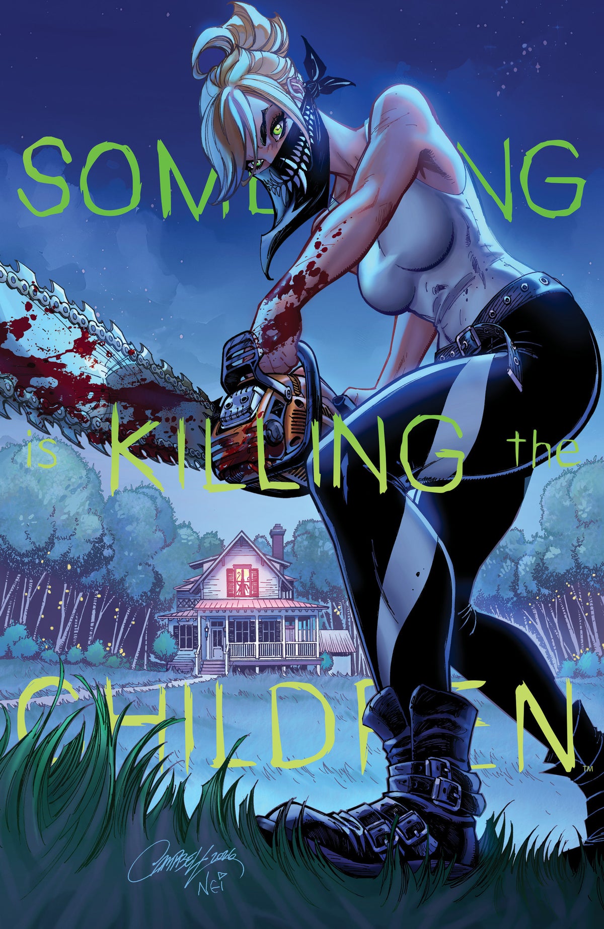SOMETHING IS KILLING THE CHILDREN #50 L FOC VARIANT (DRESSED, CAMPBELL)