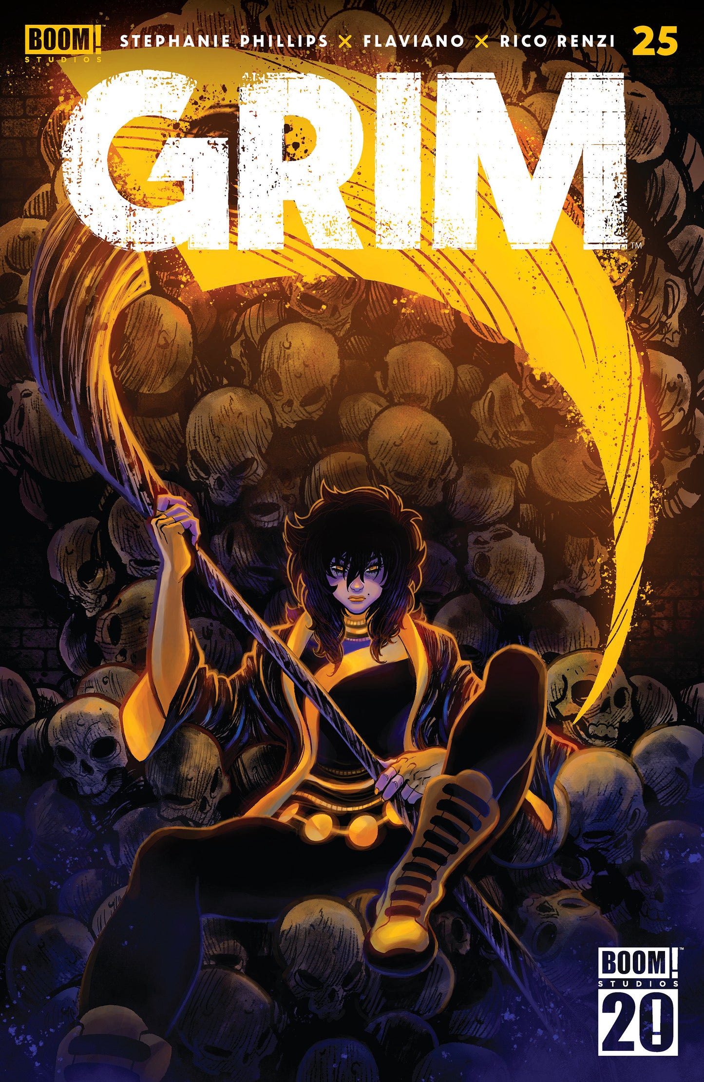 GRIM #25 A MAIN (DRESSED, FLAVIANO)