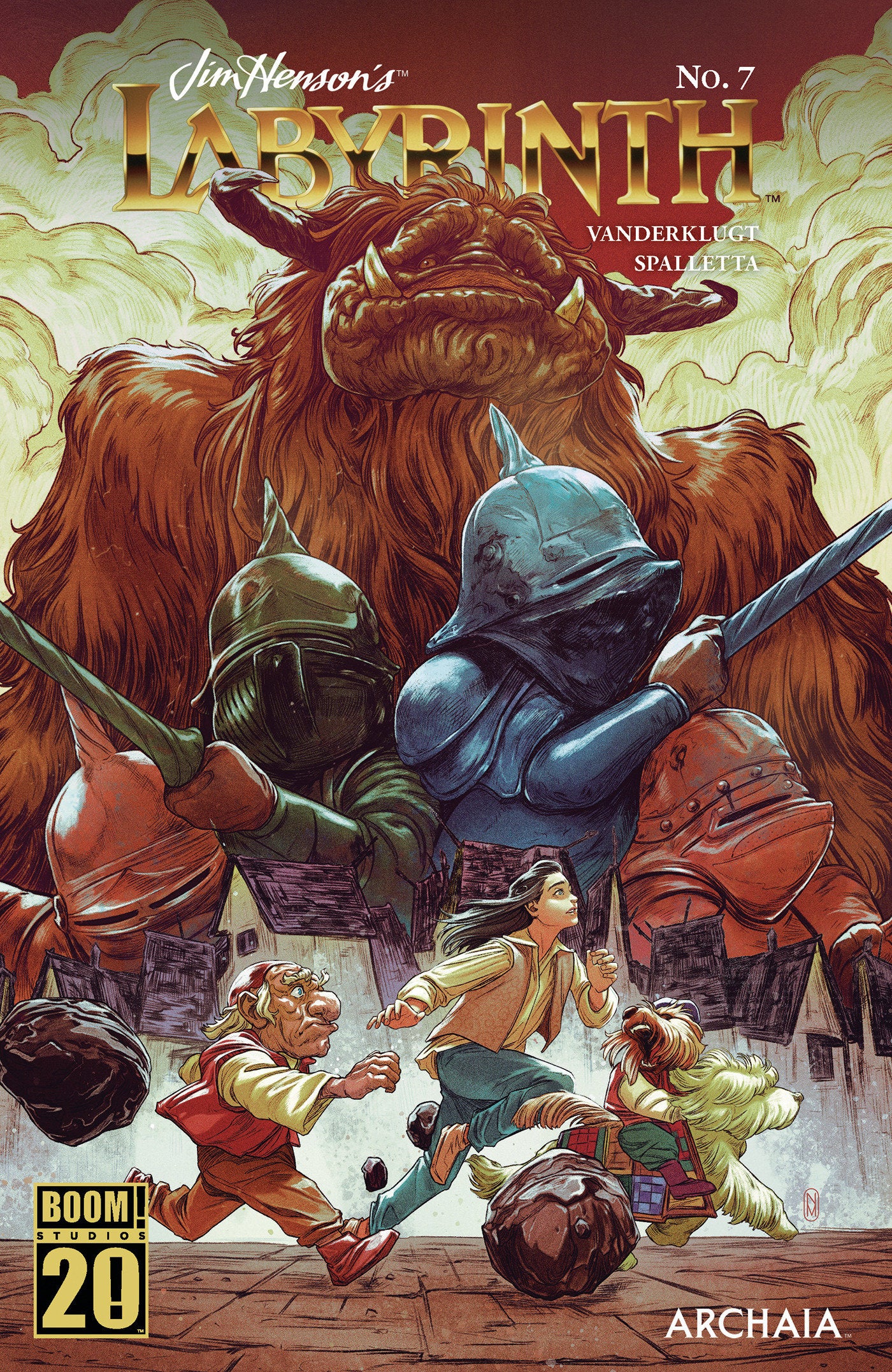 JIM HENSON'S LABYRINTH #7 A MAIN (DRESSED, MALAVIA)