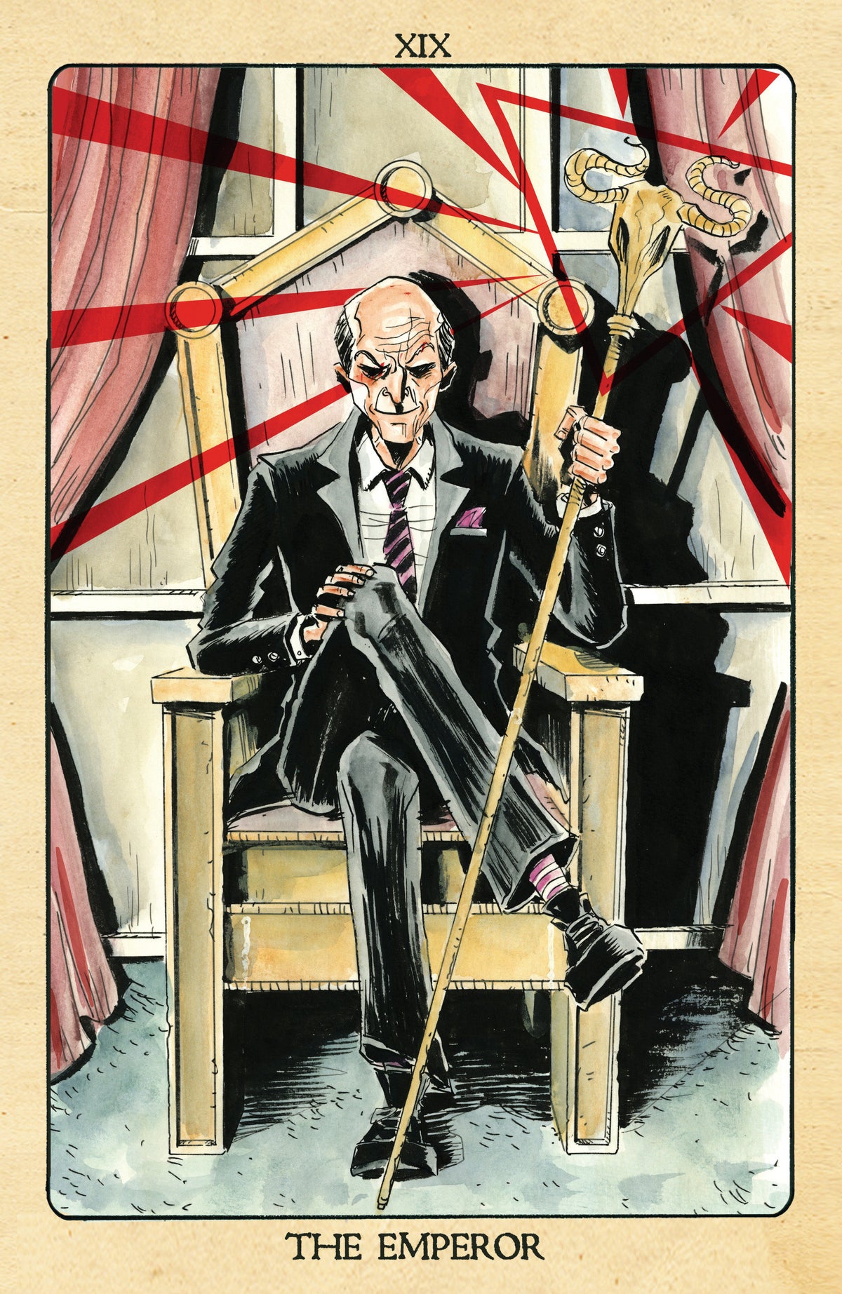 MINOR ARCANA #19 D 1:10 VARIANT EDITION TAROT VARIANT (DRESSED, LEMIRE)
