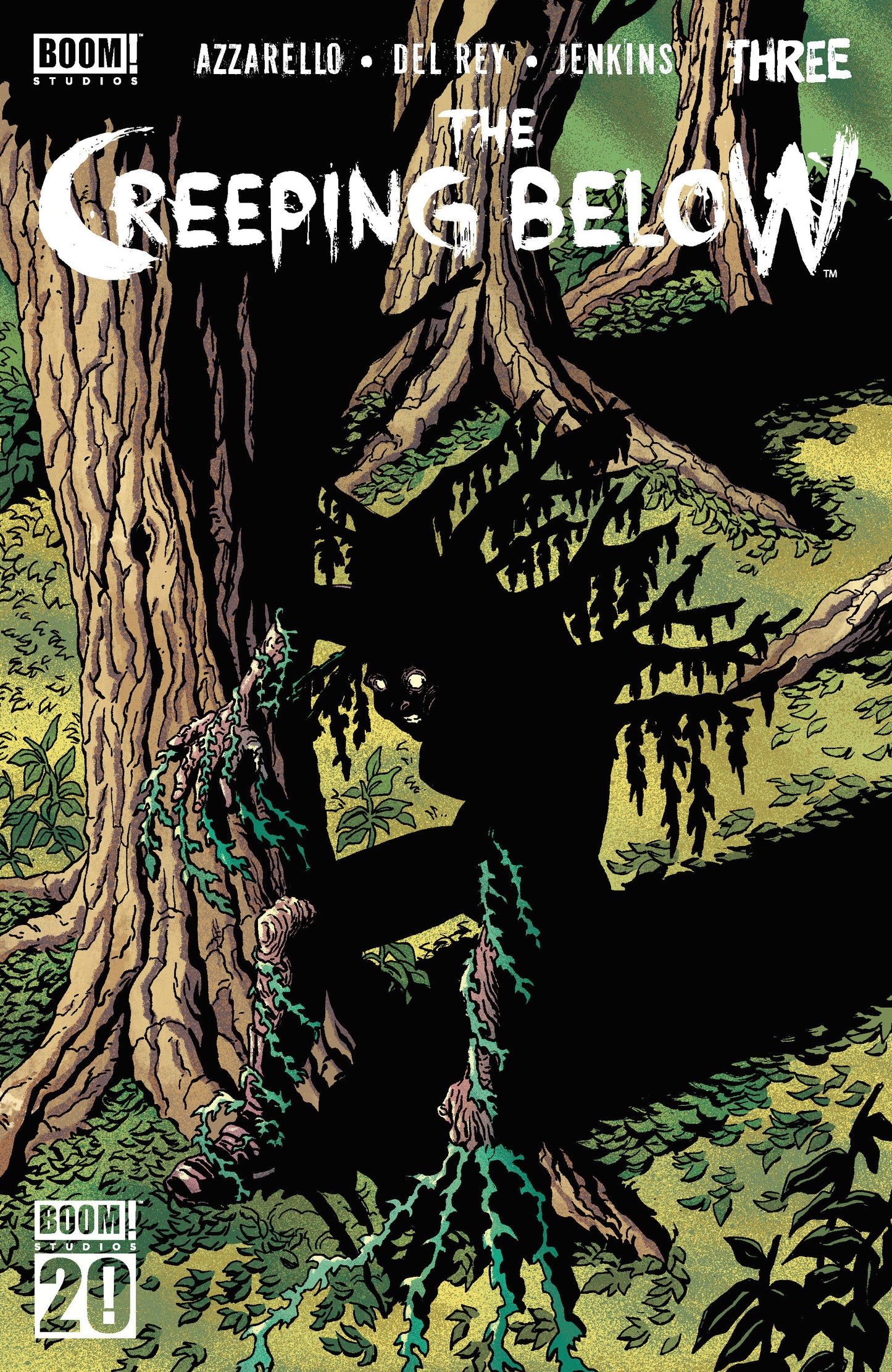THE CREEPING BELOW #3 B VARIANT (DRESSED, BURZO)