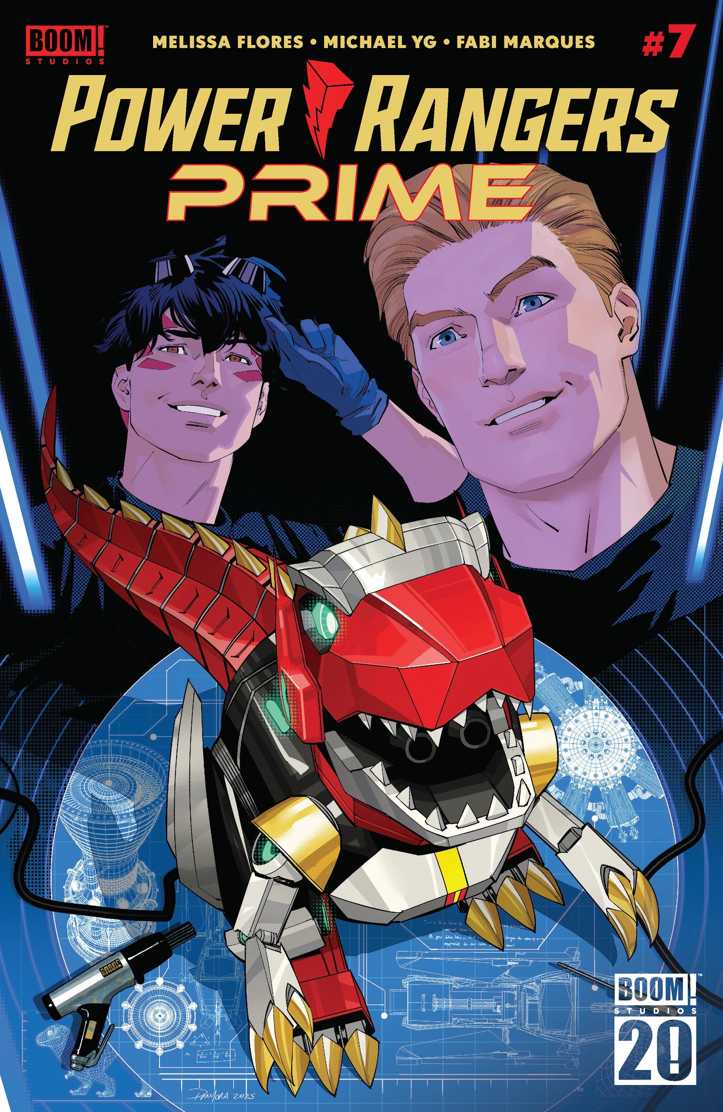 POWER RANGERS PRIME #7 A MAIN (DRESSED, MORA)