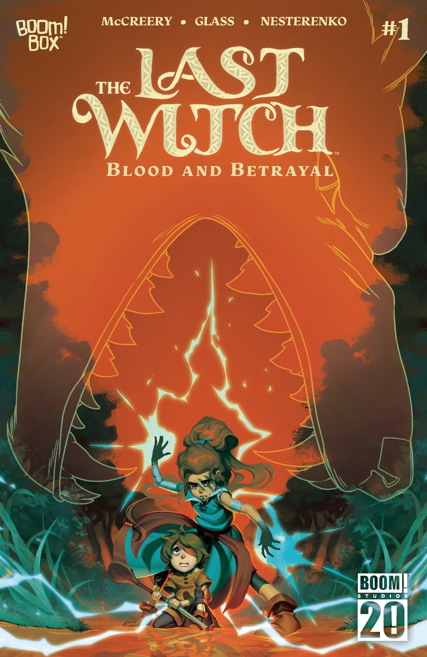 THE LAST WITCH: BLOOD & BETRAYAL #1 A MAIN (DRESSED, GLASS)