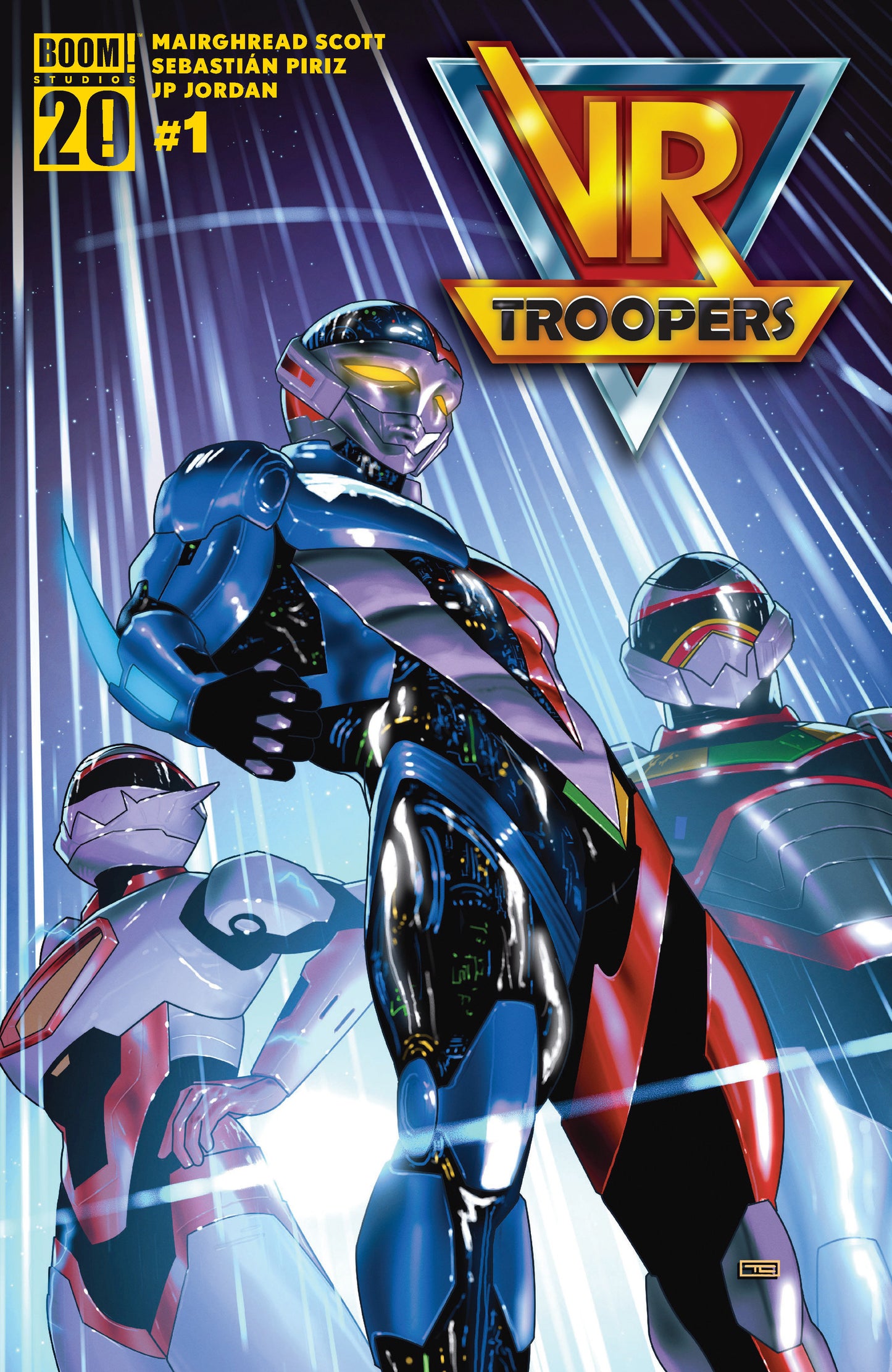VR TROOPERS #1 A MAIN (DRESSED, CLARKE)