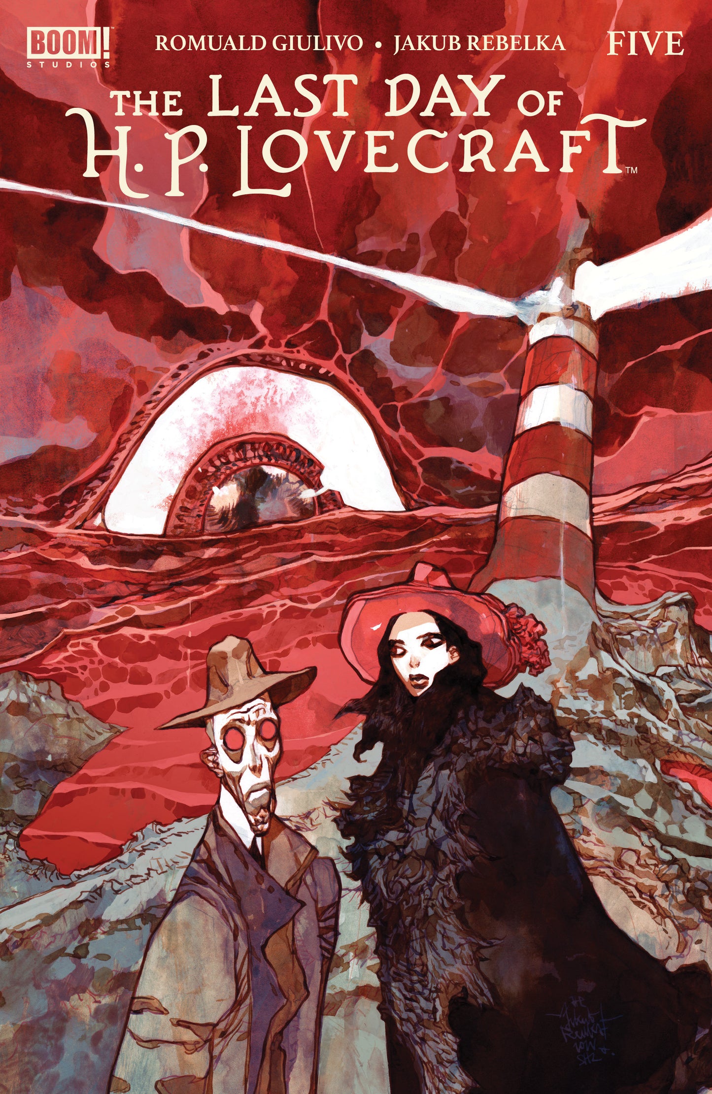 THE LAST DAY OF H.P. LOVECRAFT #5 A MAIN (DRESSED, REBELKA) (2026) Comic