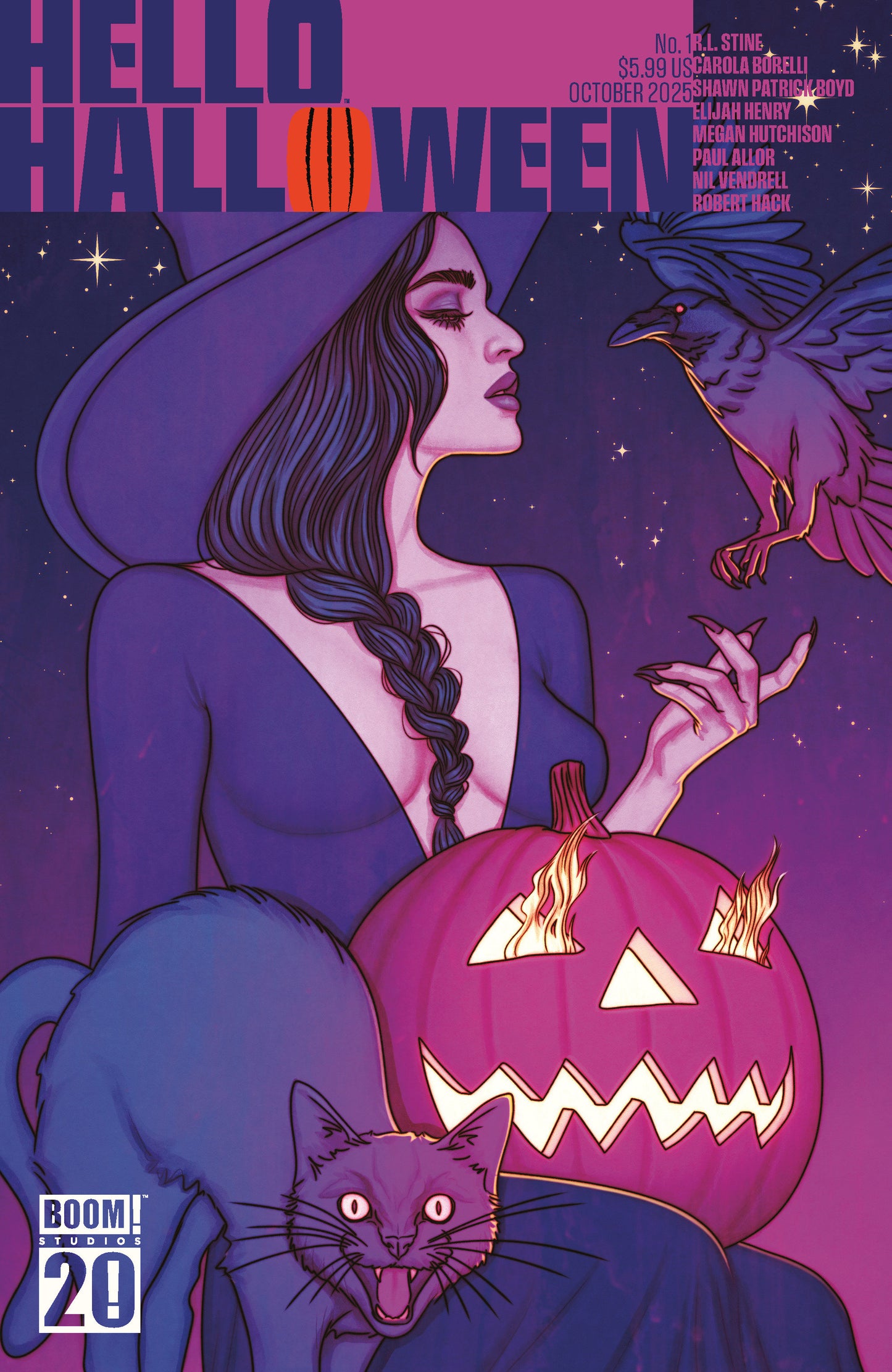 HELLO HALLOWEEN #1 E BOOM 20TH ANNIVERSARY VARIANT (DRESSED, FRISON)