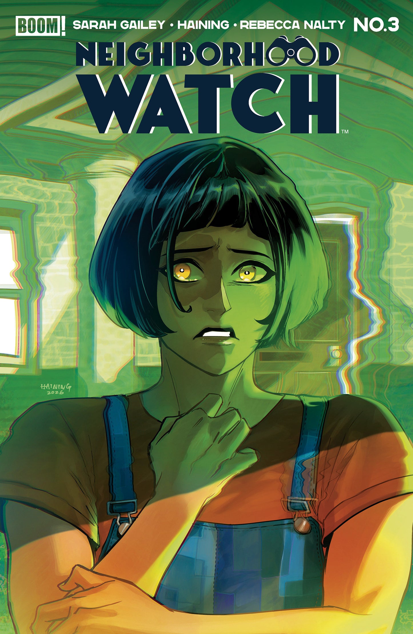 NEIGHBORHOOD WATCH #3 A MAIN (DRESSED, HAINING) (Boom! Entertainment 2026) Comic
