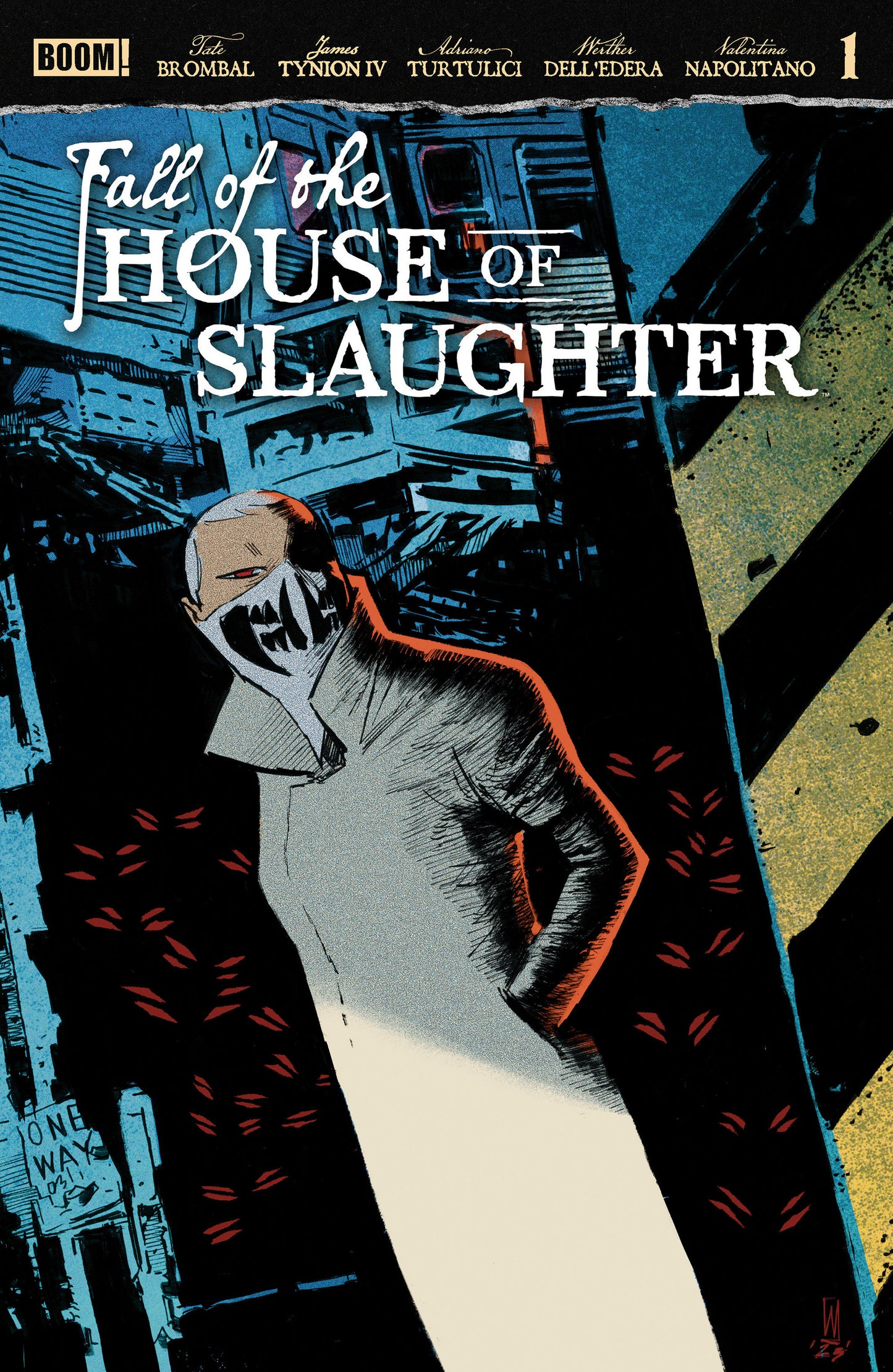 FALL OF THE HOUSE OF SLAUGHTER #1 B MAIN (DRESSED, DELL'EDERA) (2026) Comic