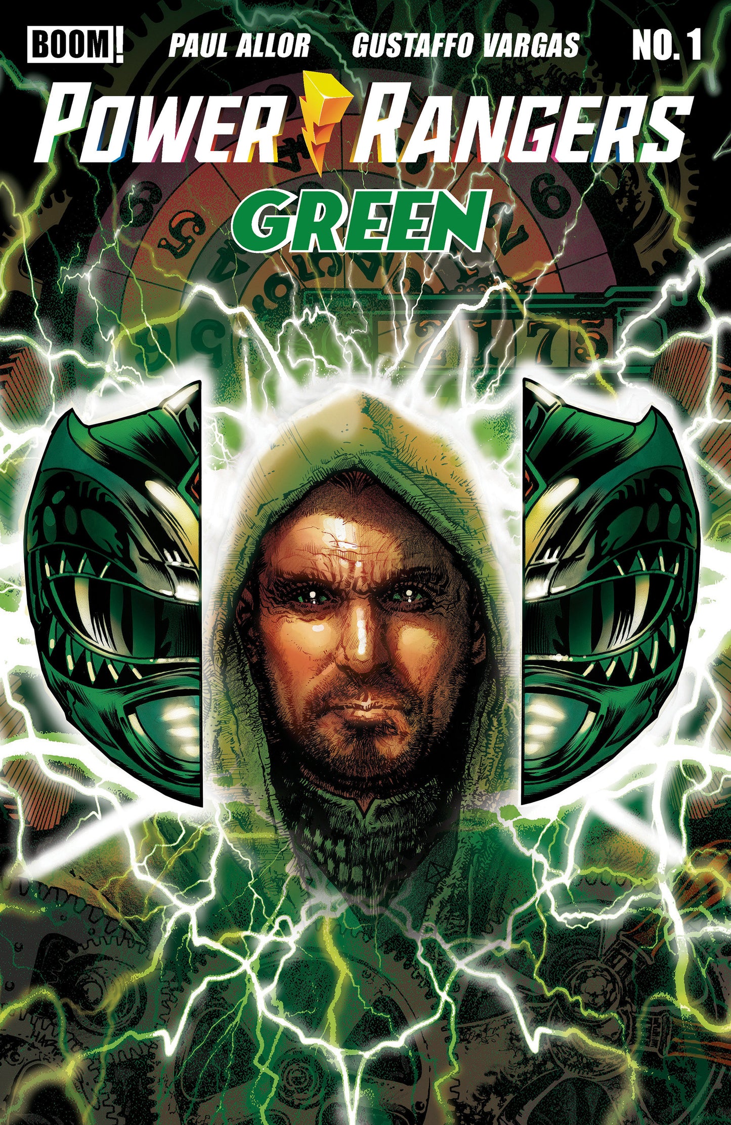 POWER RANGERS GREEN #1 A MAIN (DRESSED, HARRIS) (Boom! Entertainment 2026) Comic