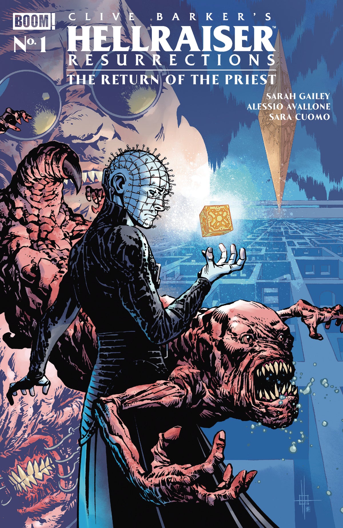 HELLRAISER: RESURRECTIONS THE RETURN OF THE PRIEST #1 A MAIN (DRESSED, HOWARD)
