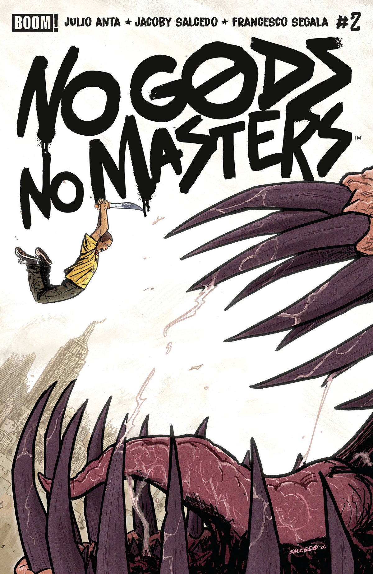 NO GODS, NO MASTERS #2 A MAIN (DRESSED, SALCEDO) (2026) Comic