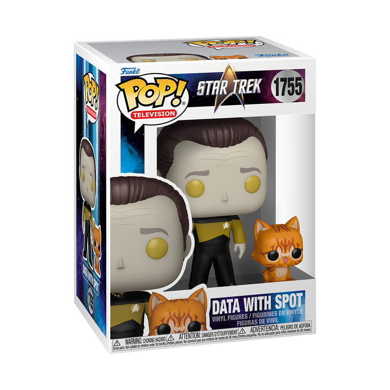 POP BUDDY STAR TREK DATA WITH SPOT FIGURE
