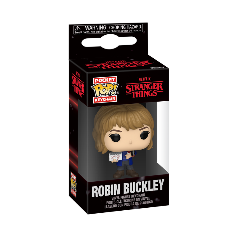 POP KEYCHAIN STRANGER THINGS S5 ROBIN BUCKLEY FIGURE