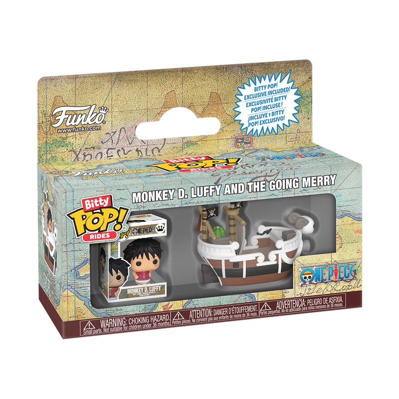 BITTY POP RIDE ONE PIECE GOING MERRY WITH LUFFY