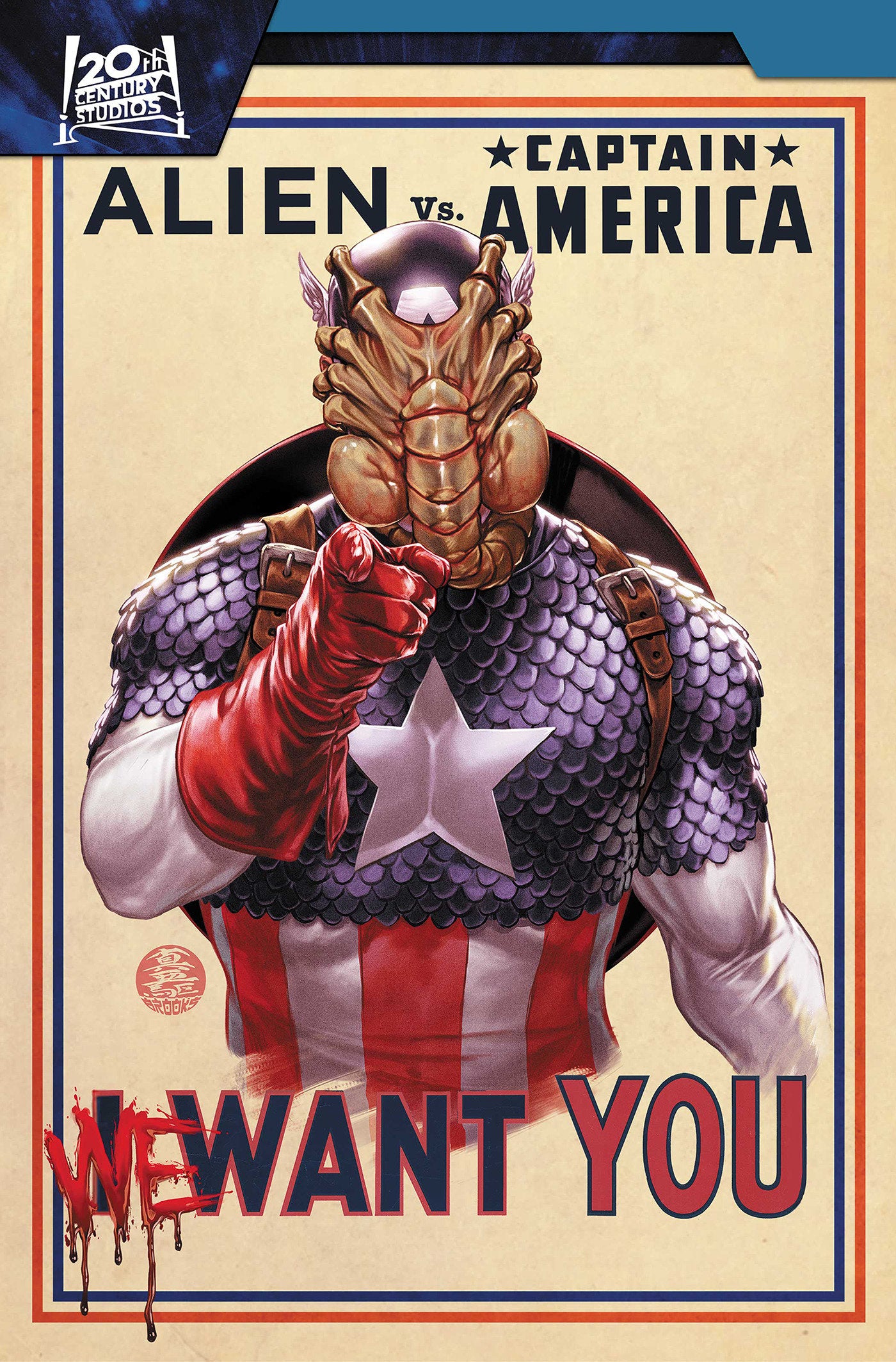 ALIEN VS. CAPTAIN AMERICA TRADE PAPERBACK