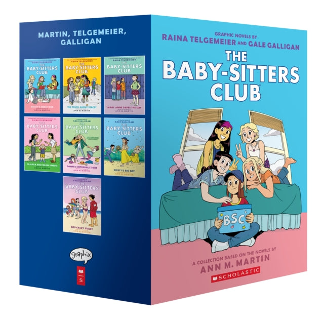THE BABY-SITTERS CLUB: GRAPHIC NOVELS 1-7 BOX SET