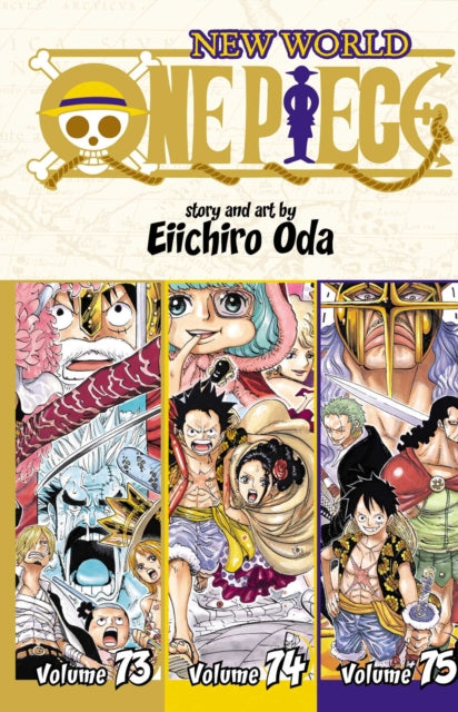 ONE PIECE OMNIBUS VOL 25 (VOLS 73/74/75)