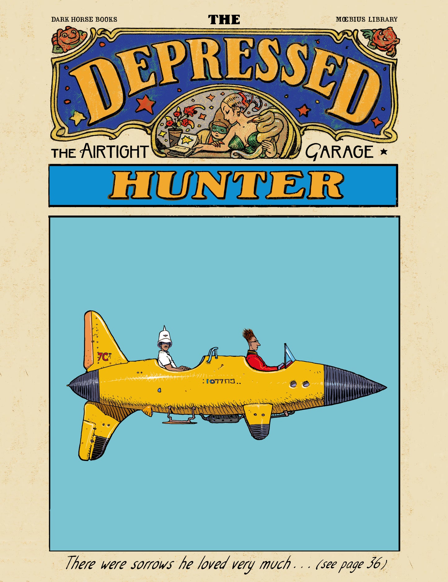 MOEBIUS LIBRARY: THE DEPRESSED HUNTER